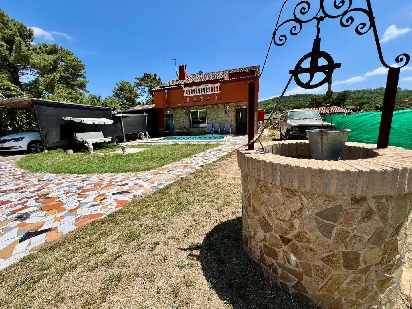 Jardí de Casa o xalet en venda en Llagostera