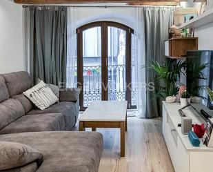 Living room of Apartment to rent in  Barcelona Capital  with Air Conditioner, Heating and Parquet flooring