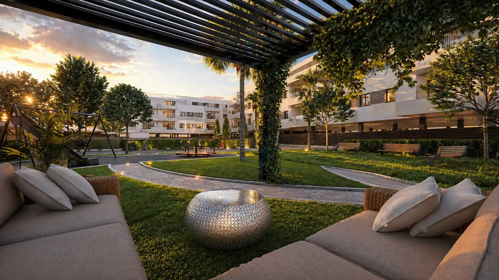 New build Penthouse with pool for sale in Avenida de Mirasierra 2