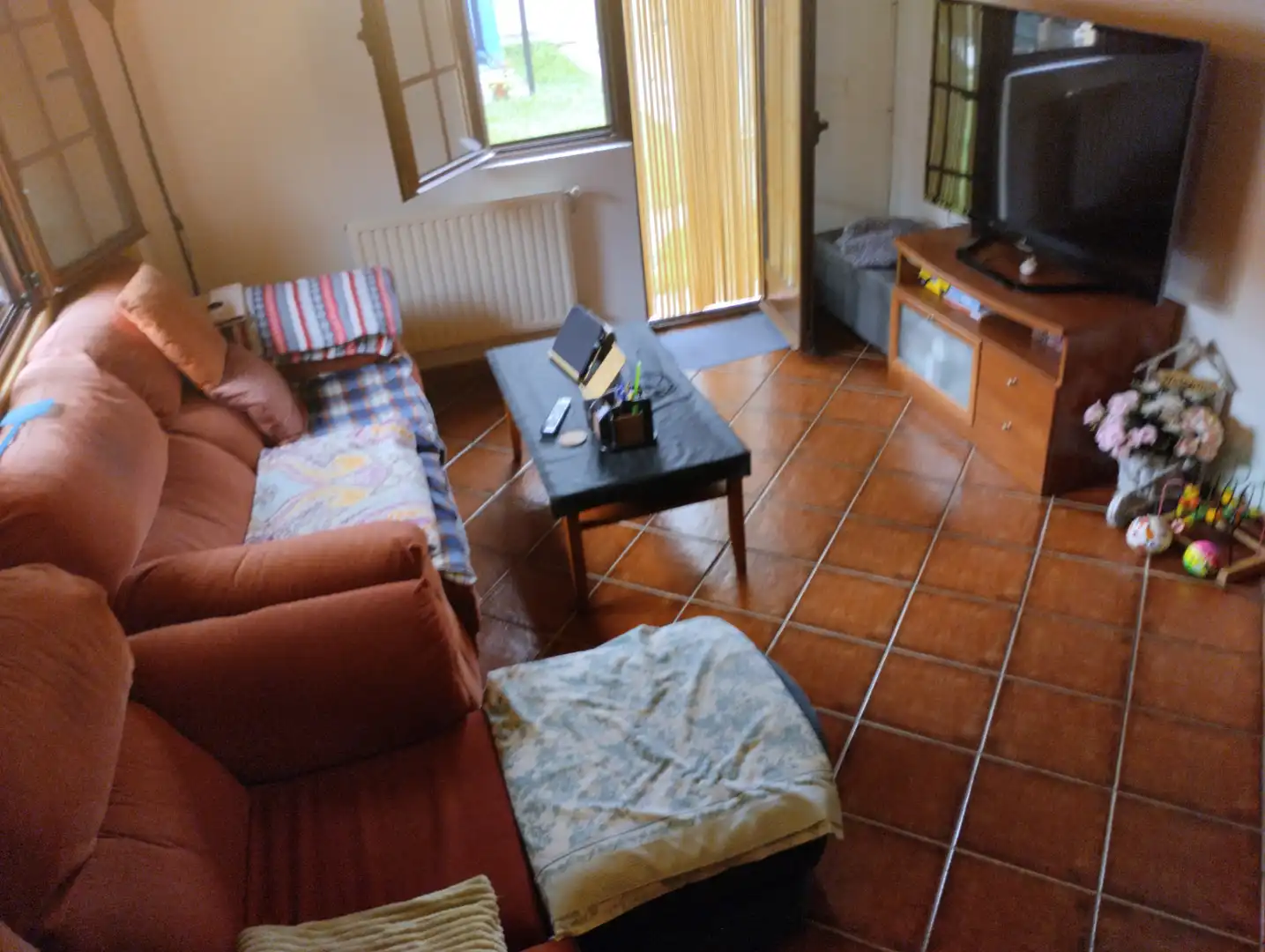 Sala de estar de Casa o chalet en venta en Hazas de Cesto con Calefacción, Jardín privado y Terraza