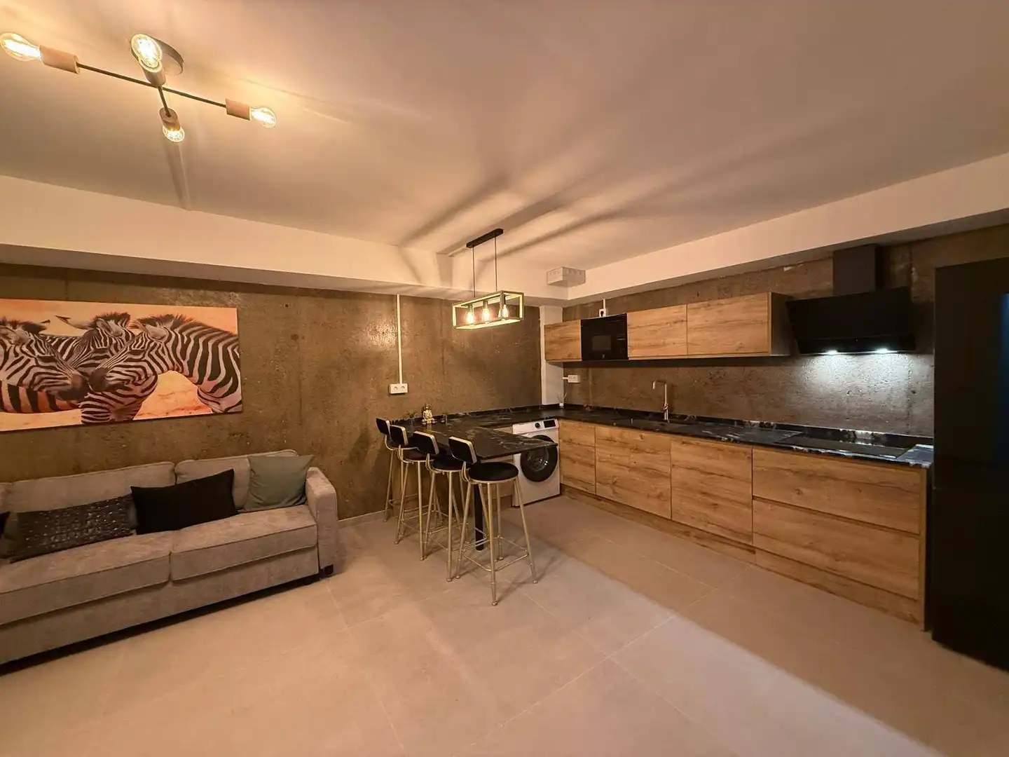 Cocina de Loft de alquiler en San Bartolomé de Tirajana con Aire acondicionado