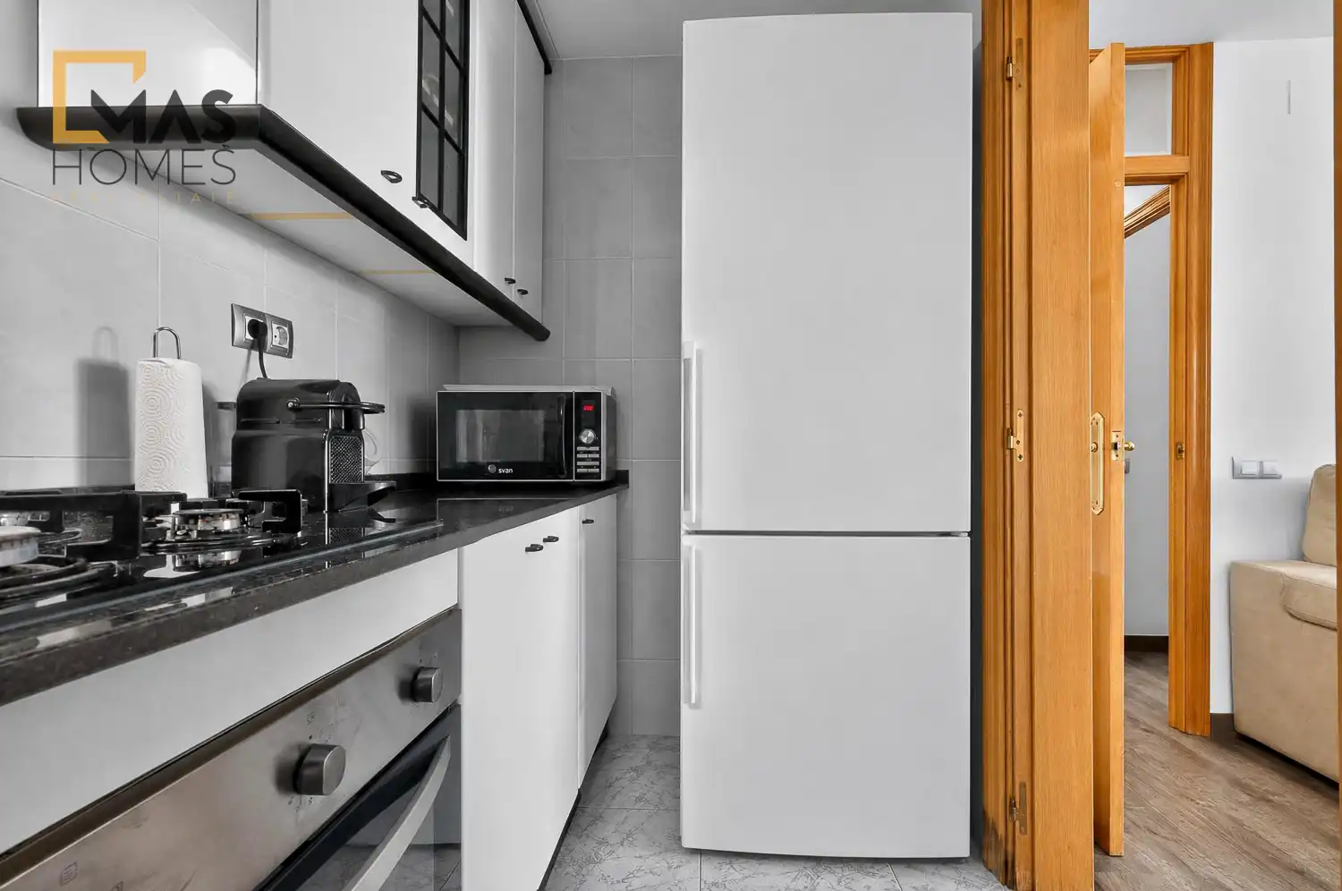Cocina de Piso en venta en Terrassa con Terraza