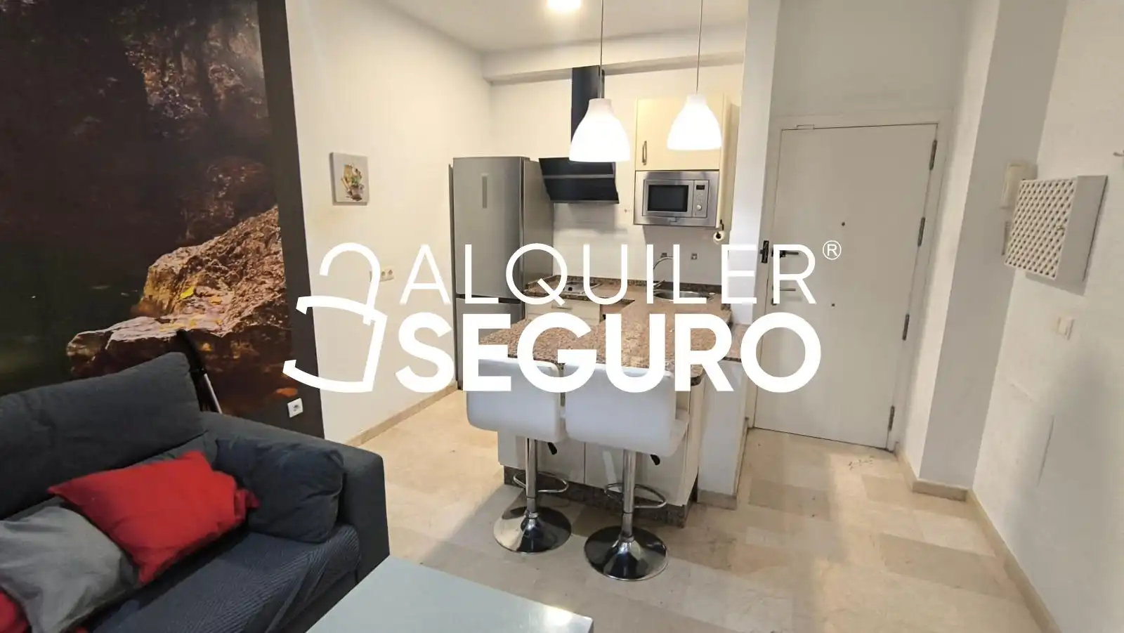 Cocina de Piso de alquiler en Sevilla con Aire acondicionado y Amueblado