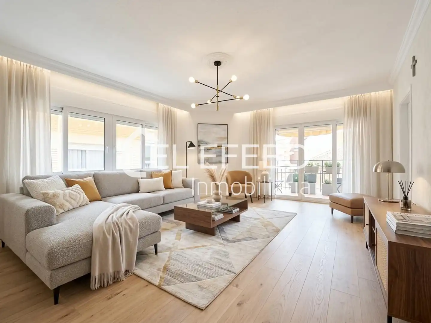Sala de estar de Piso en venta en Antequera con Aire acondicionado, Calefacción y Terraza