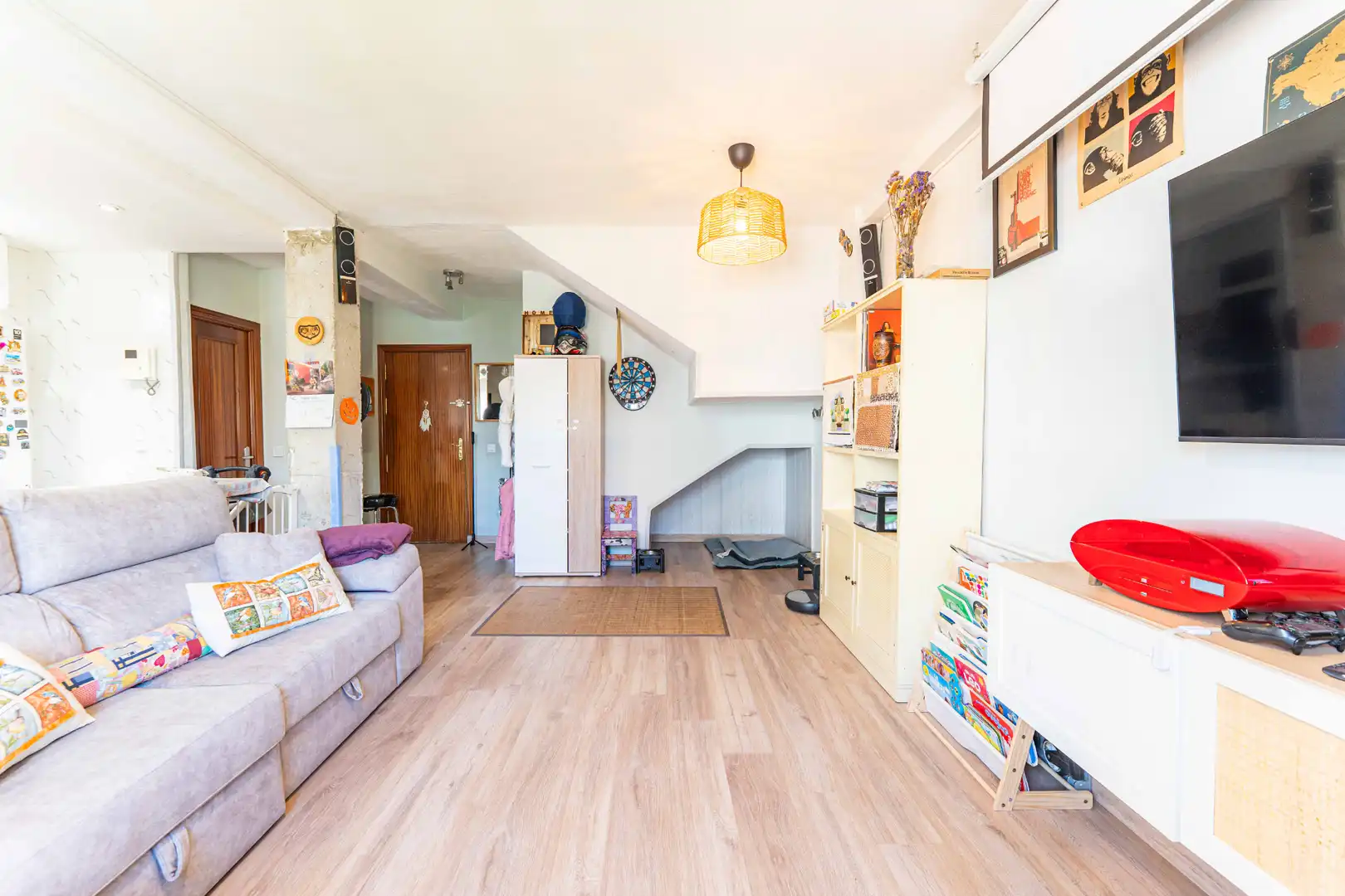 Sala d'estar de Dúplex en venda en Arroyomolinos (Madrid) amb Calefacció i Forn