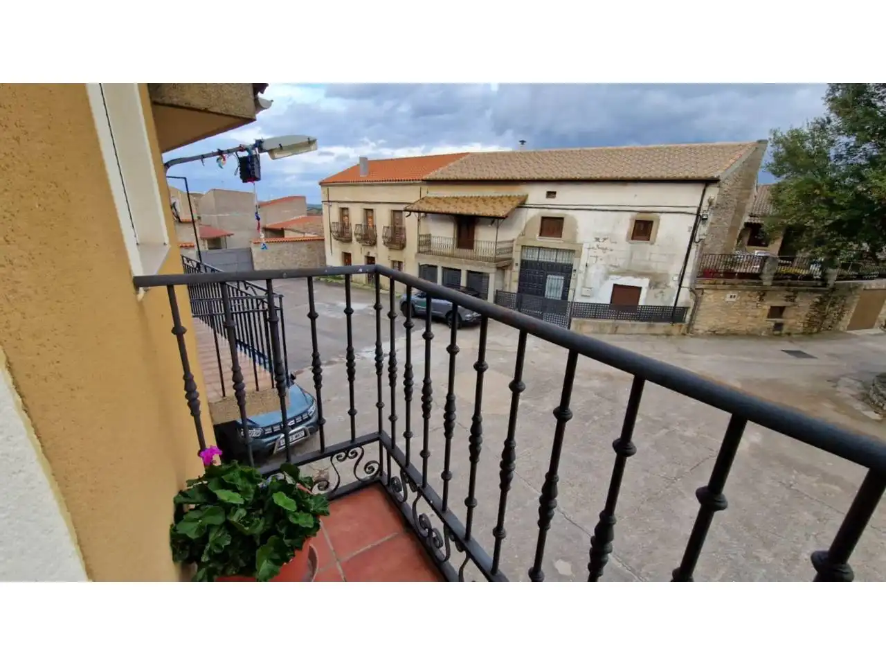 Exterior view of Houses for sale in La Alberguería de Argañán   with Terrace