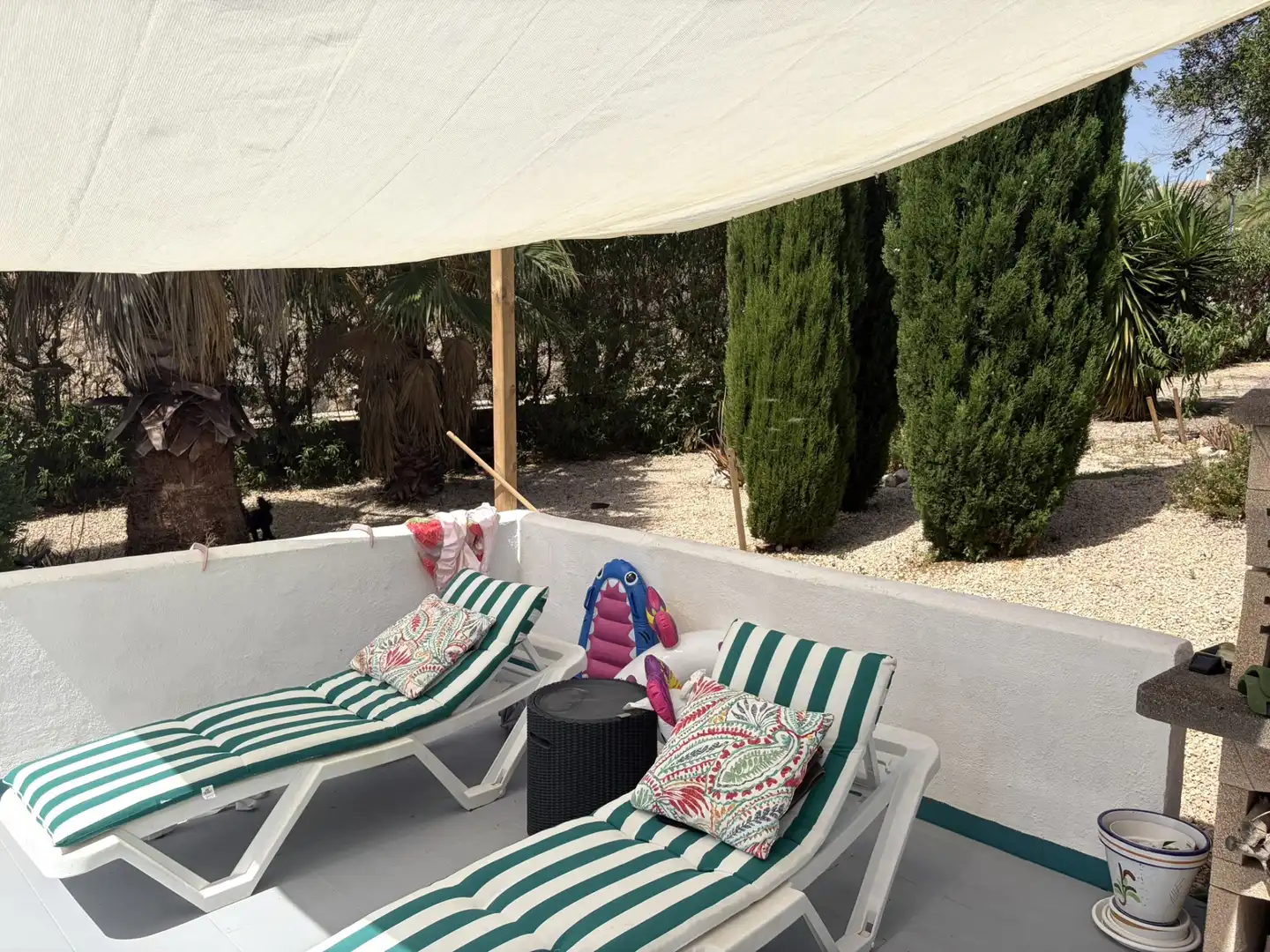 Terraza de Casa o chalet en venta en El Perelló con Aire acondicionado, Calefacción y Jardín privado