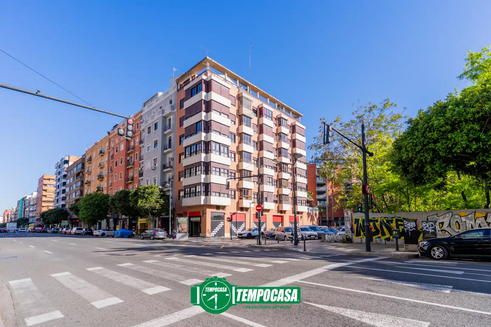 Vista exterior de Piso en venta en Valencia con Aire acondicionado, Calefacción y Amueblado