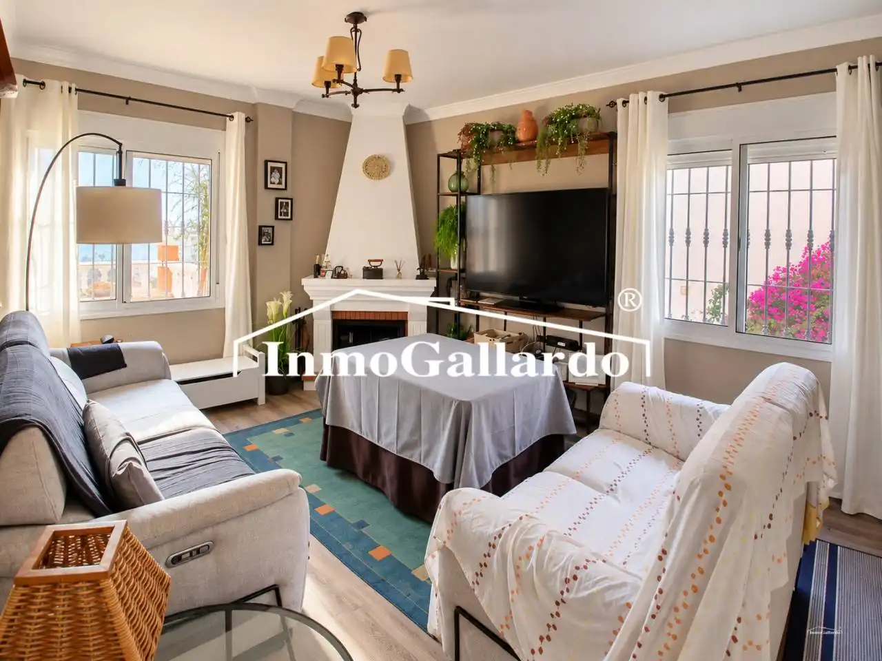 Sala d'estar de Casa o xalet en venda en Playa del Rincón