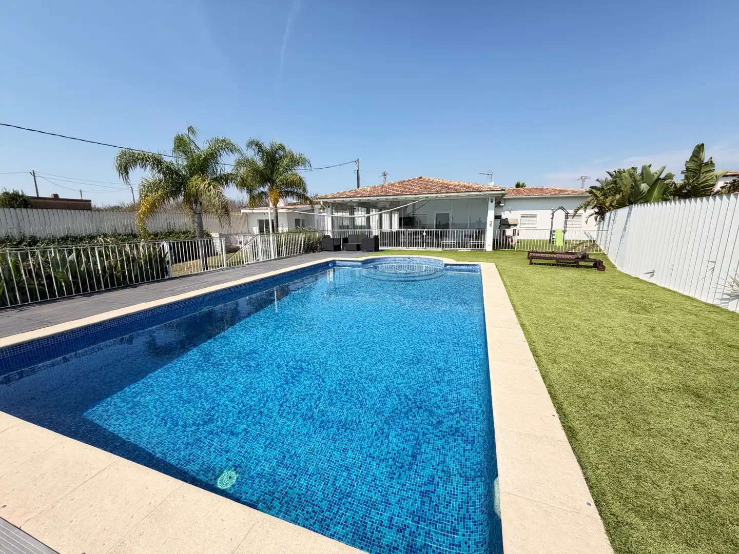 Piscina de Casa o xalet en venda en Carlet amb Aire condicionat, Calefacció i Jardí privat