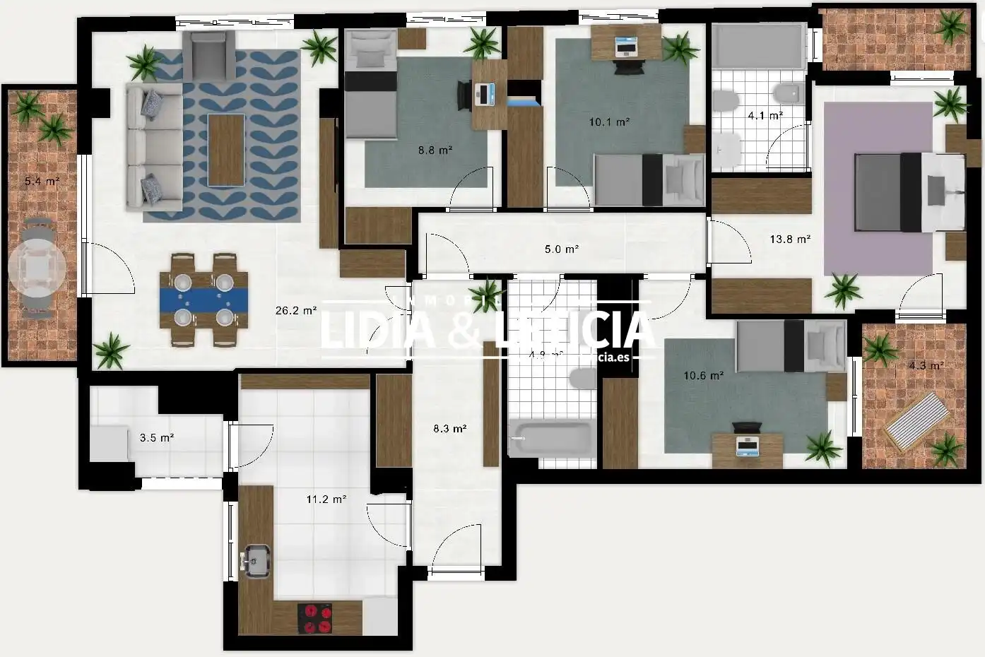 Flat with pool for sale in Entrenúcleos, imagen 51