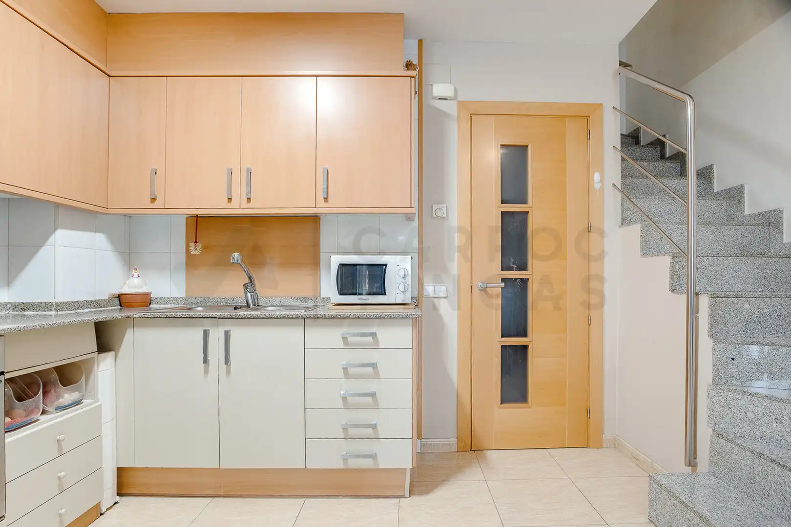 Kitchen of Duplexes for sale in Canovelles  with Terrace, Furnished and Balcony