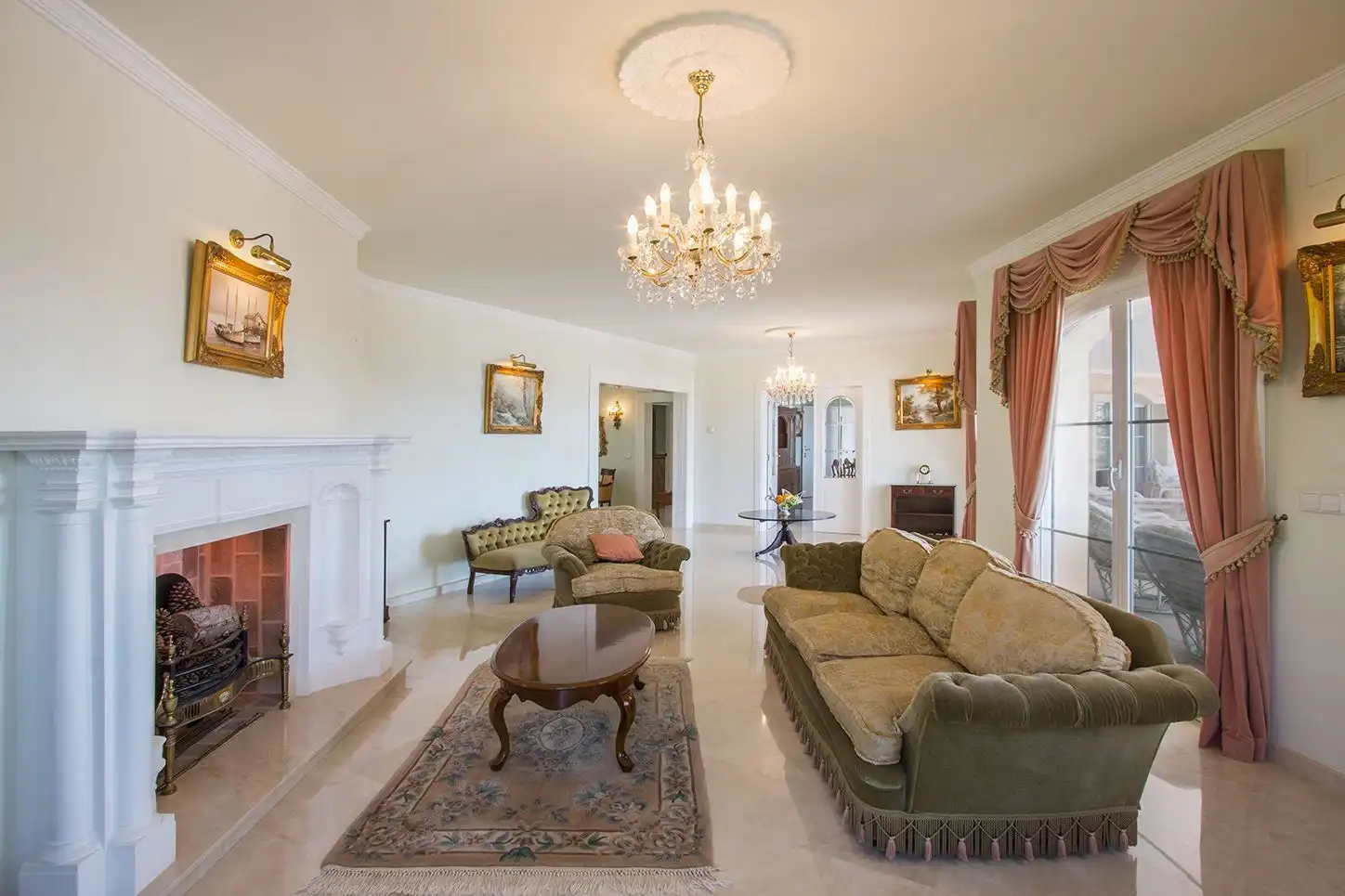Living room of Houses for sale in Jávea / Xàbia  with Air Conditioner, Heating and Private garden