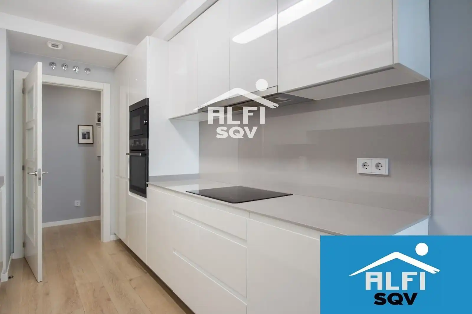 Kitchen of Flat for sale in Sant Cugat del Vallès  with Air Conditioner, Heating and Terrace