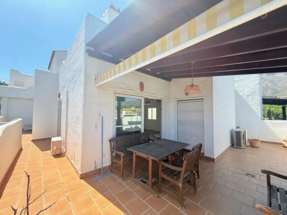 Terraza de Ático de alquiler en Marbella con Aire acondicionado, Terraza y Piscina