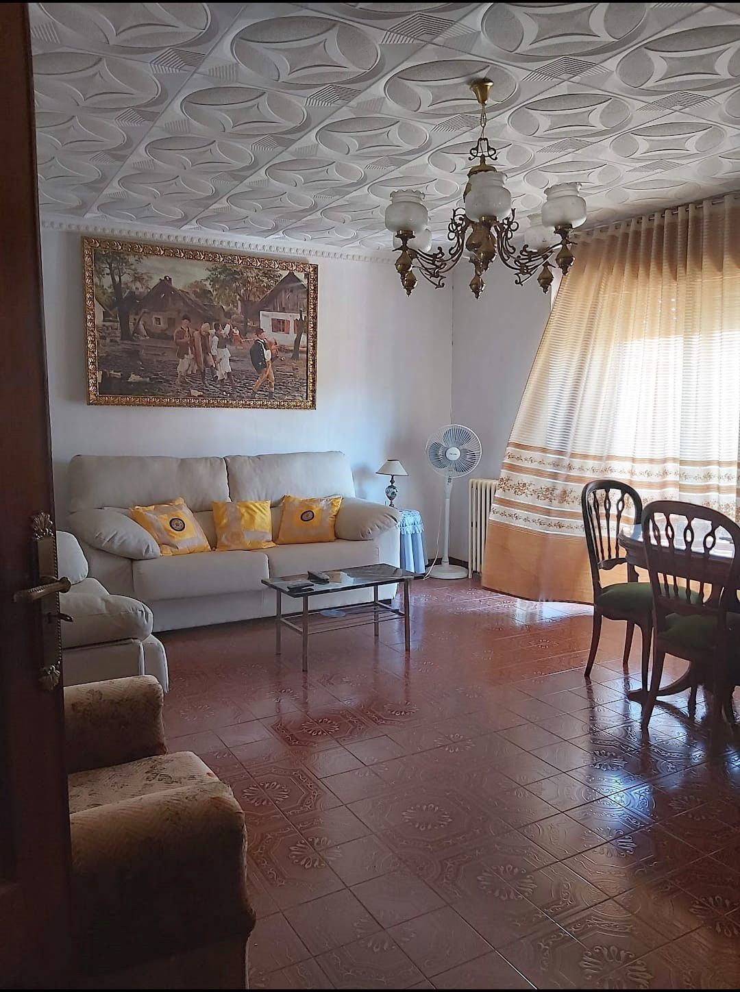 Sala d'estar de Casa o xalet en venda en Villanueva de la Fuente amb Calefacció i Terrassa