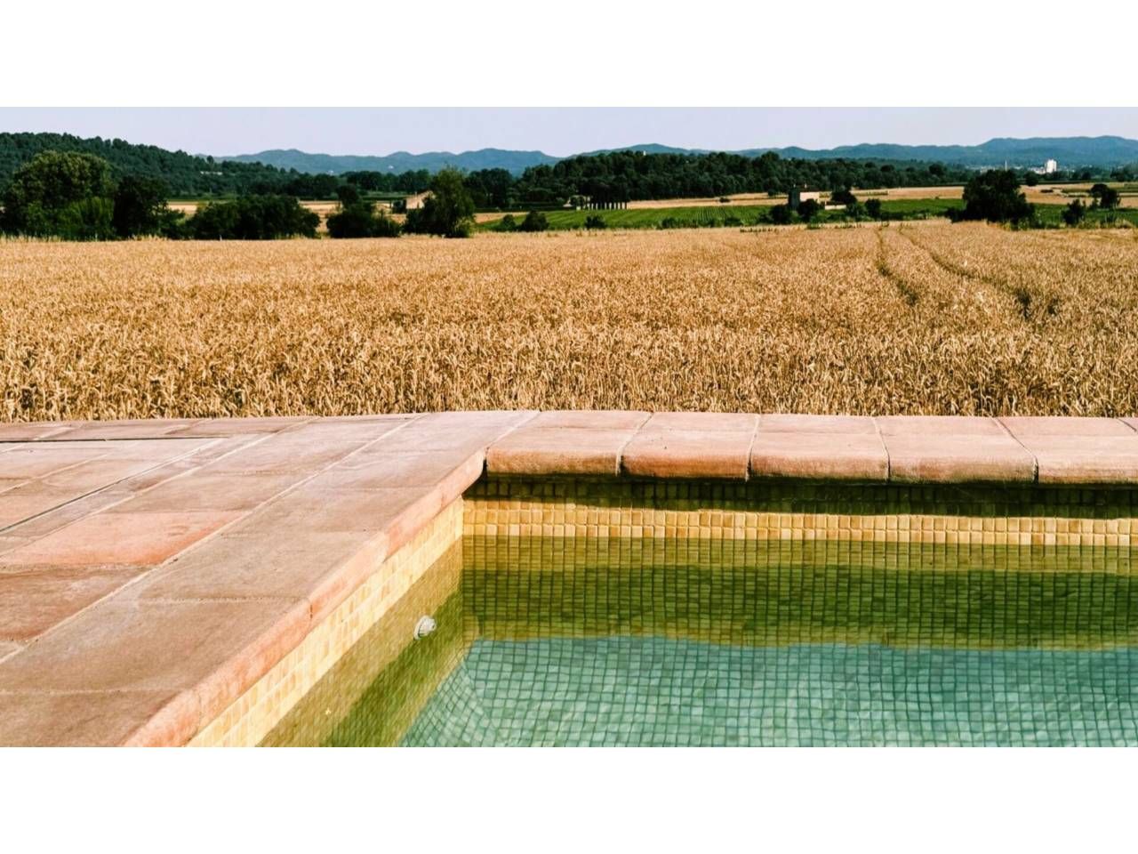 Piscina de Casa o xalet de lloguer en Corçà amb Calefacció, Jardí privat i Terrassa