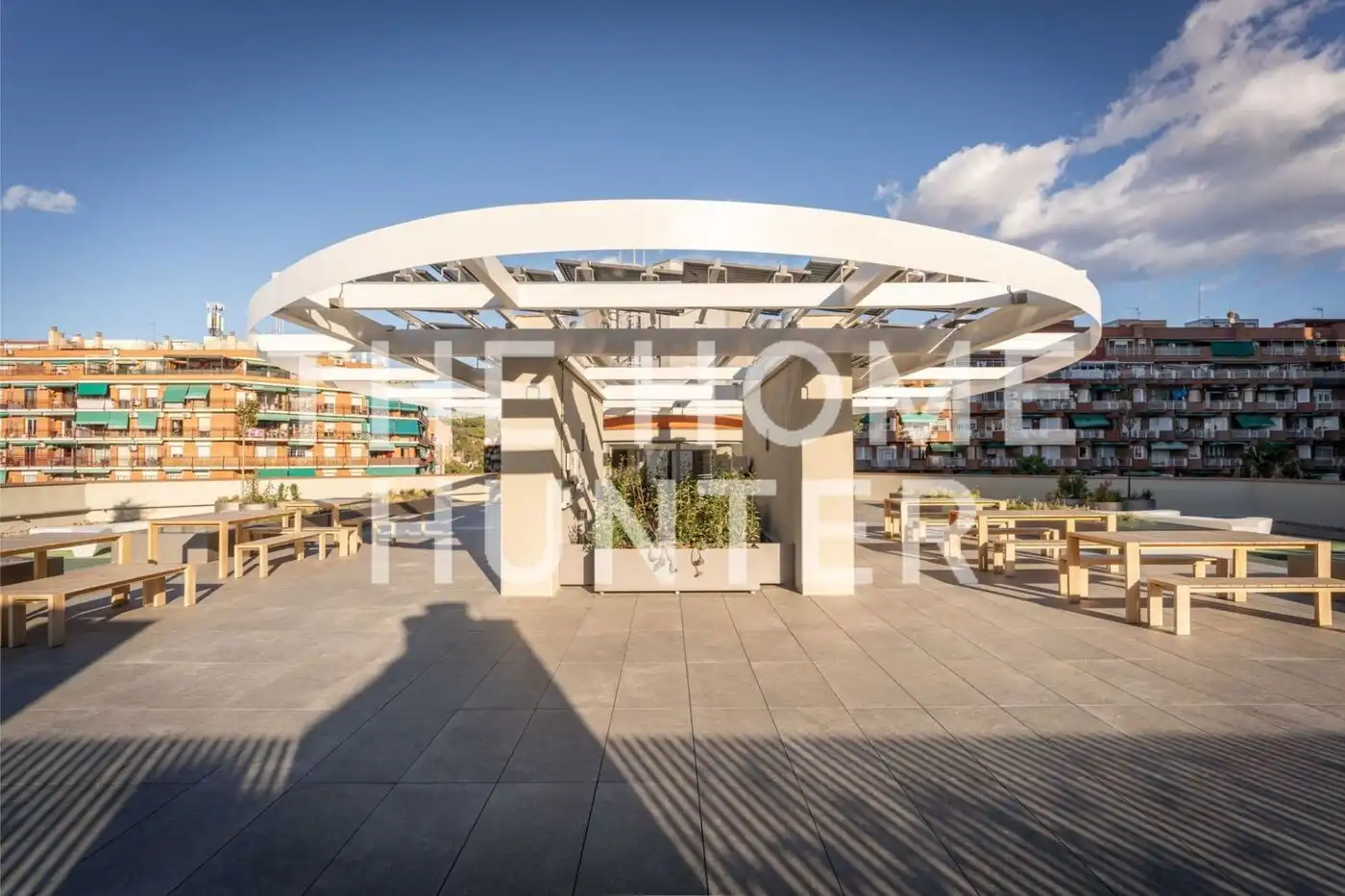 Terrasse von Büro zur Miete in Barcelona mit Heizung und Abstellraum