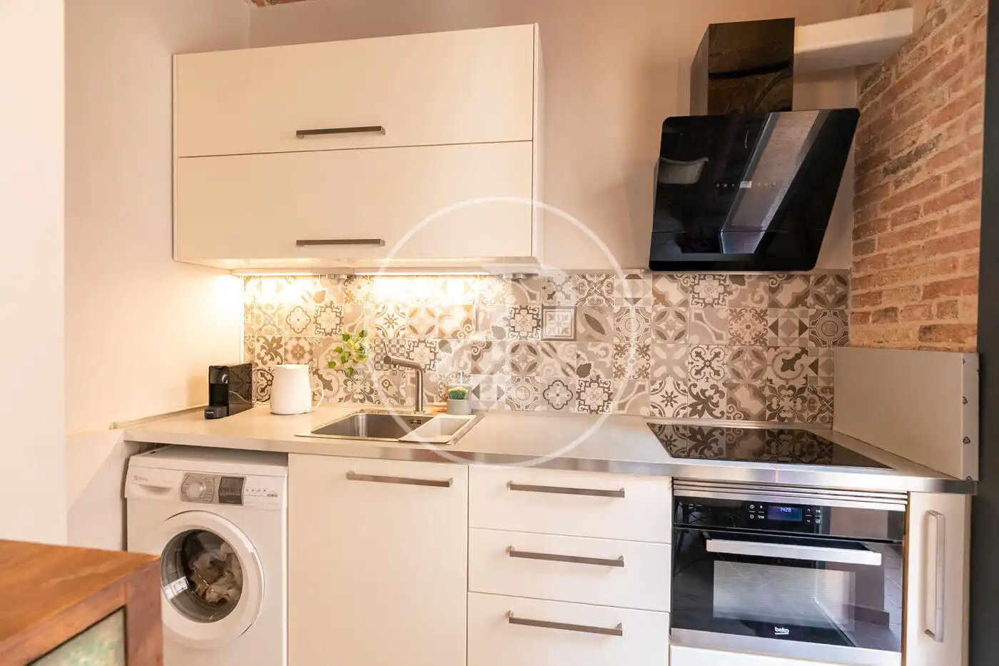 Cocina de Piso en venta en Barcelona con Aire acondicionado, Calefacción y Amueblado