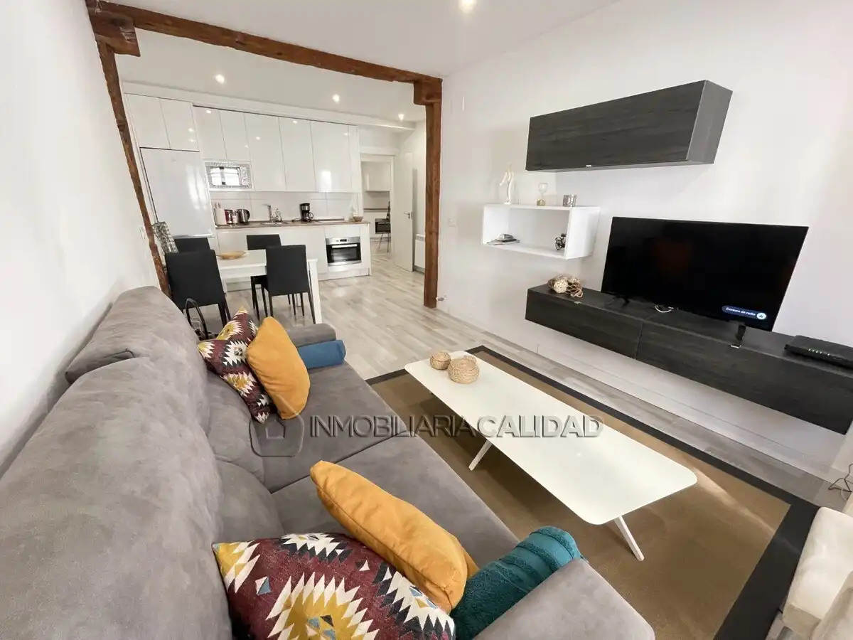 Sala de estar de Piso de alquiler en Burgos con Calefacción y Amueblado