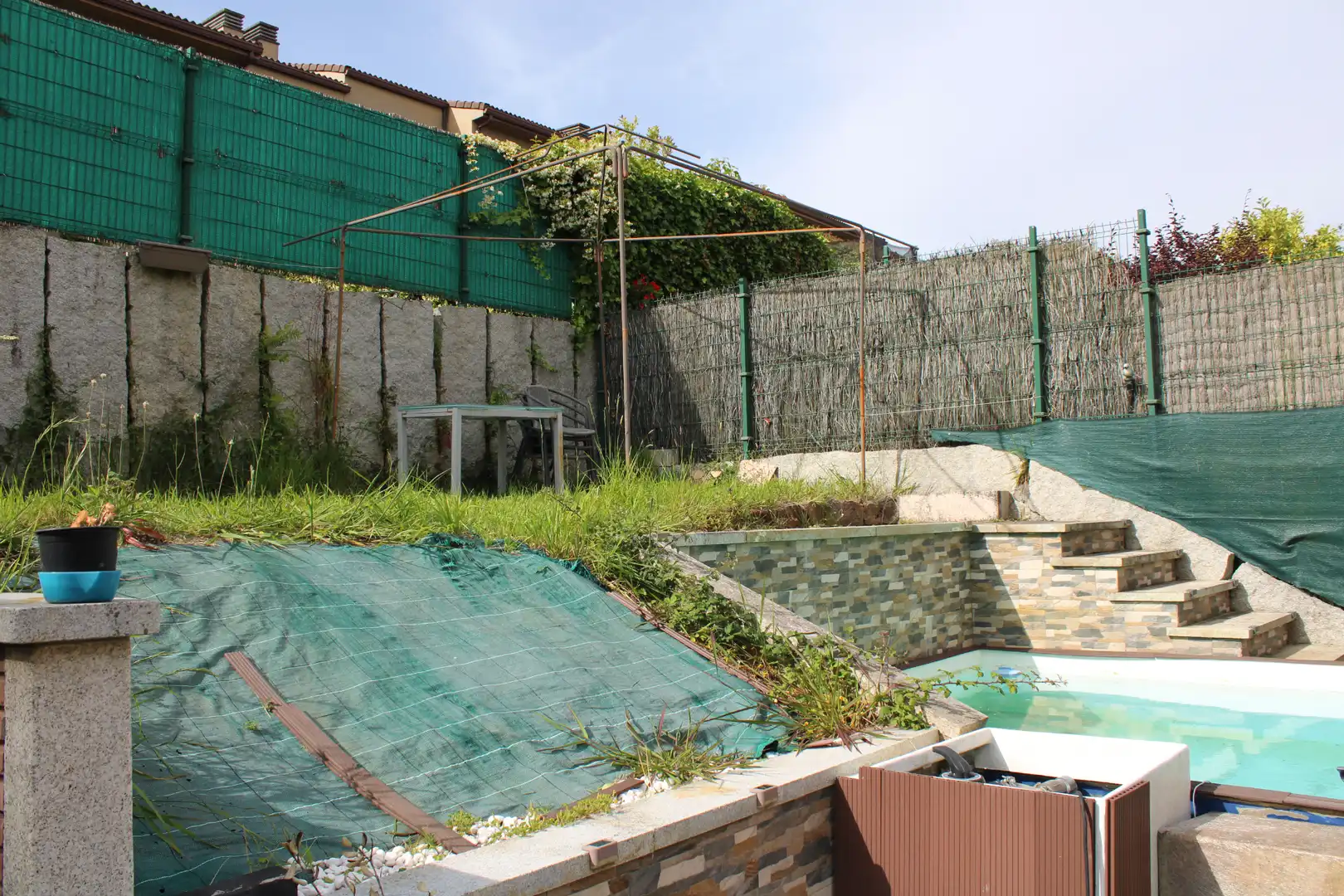 Piscina de Casa adosada en venta en Miño con Calefacción, Jardín privado y Piscina