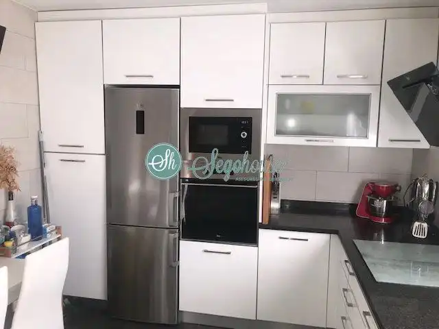 Kitchen of Flat for sale in Segovia  with Heating, Storage room and Furnished