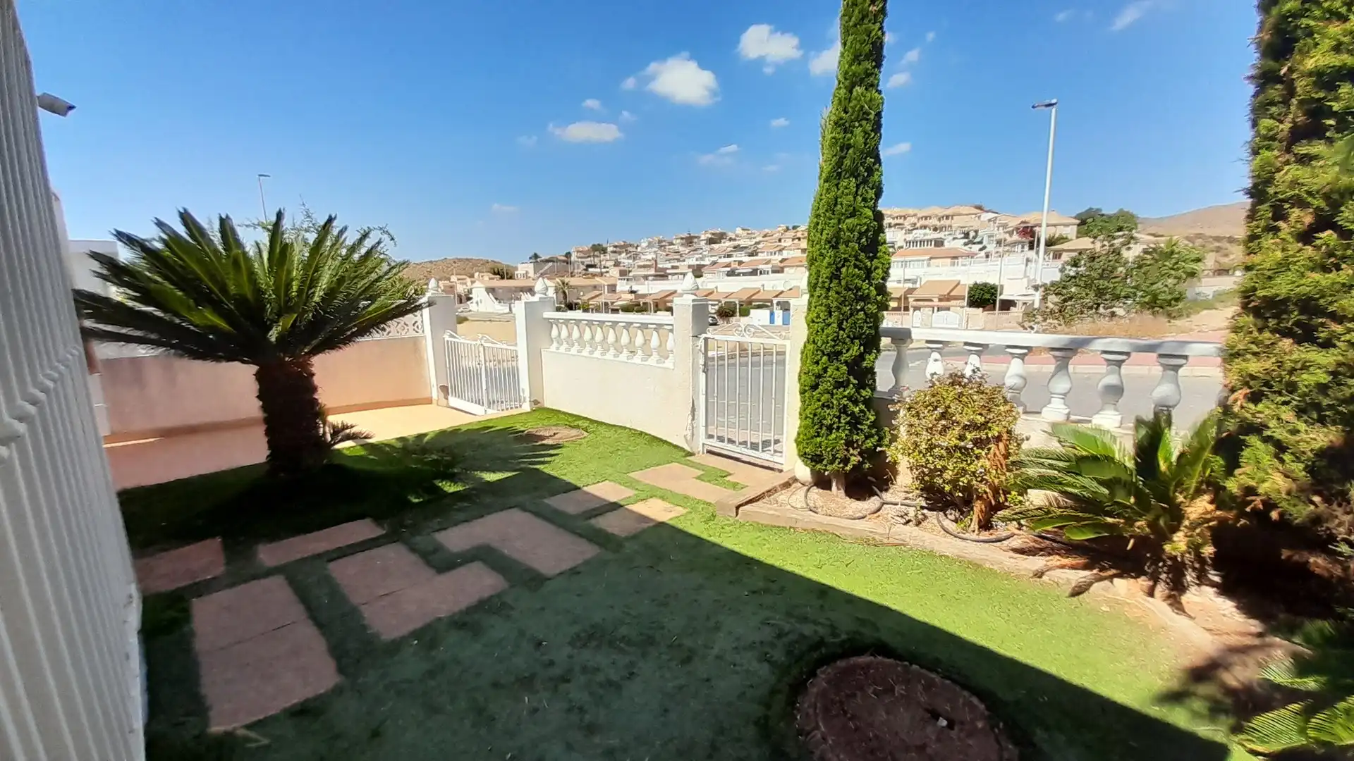 Garden of Houses for sale in Mazarrón  with Private garden, Swimming Pool and Furnished