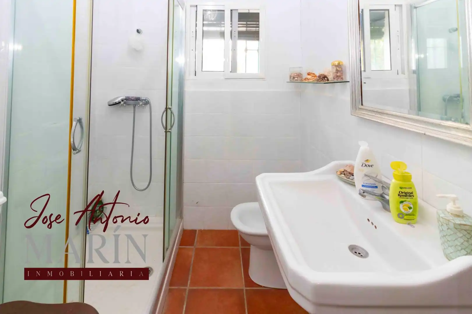 Badezimmer von Country house zum Verkauf in Badajoz mit Privatgarten, Abstellraum und Schwimmbad
