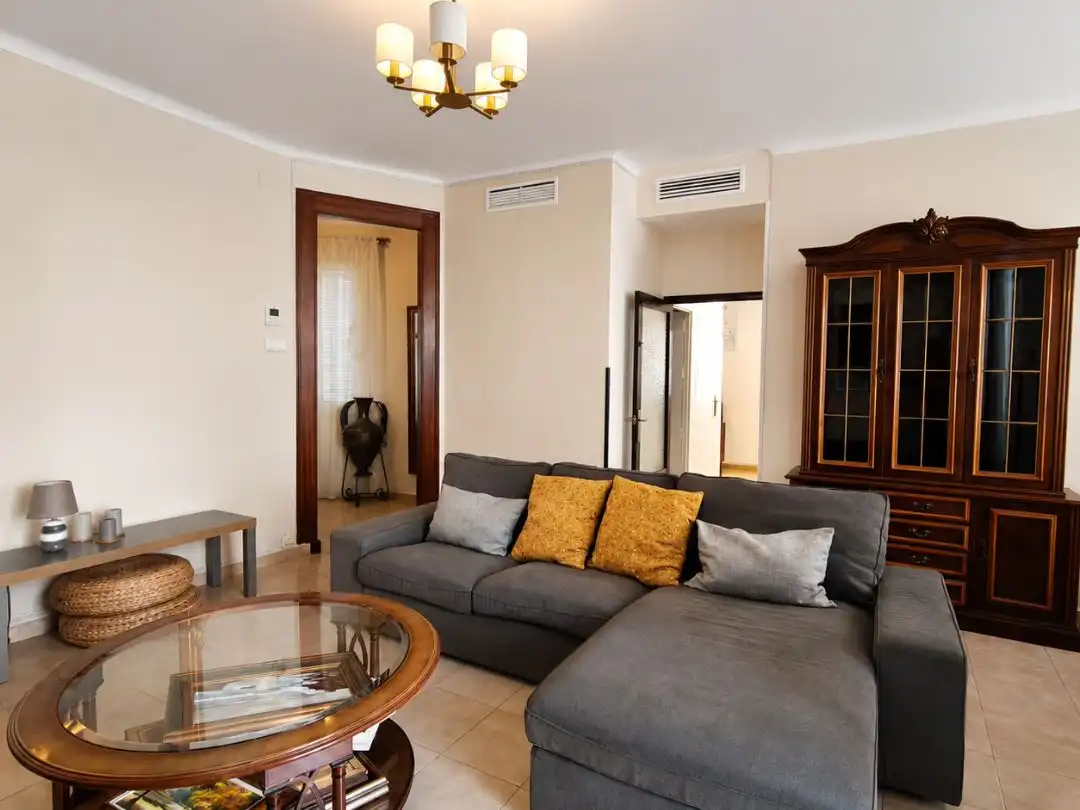 Sala de estar de Piso en venta en Málaga Capital con Aire acondicionado, Terraza y Balcón