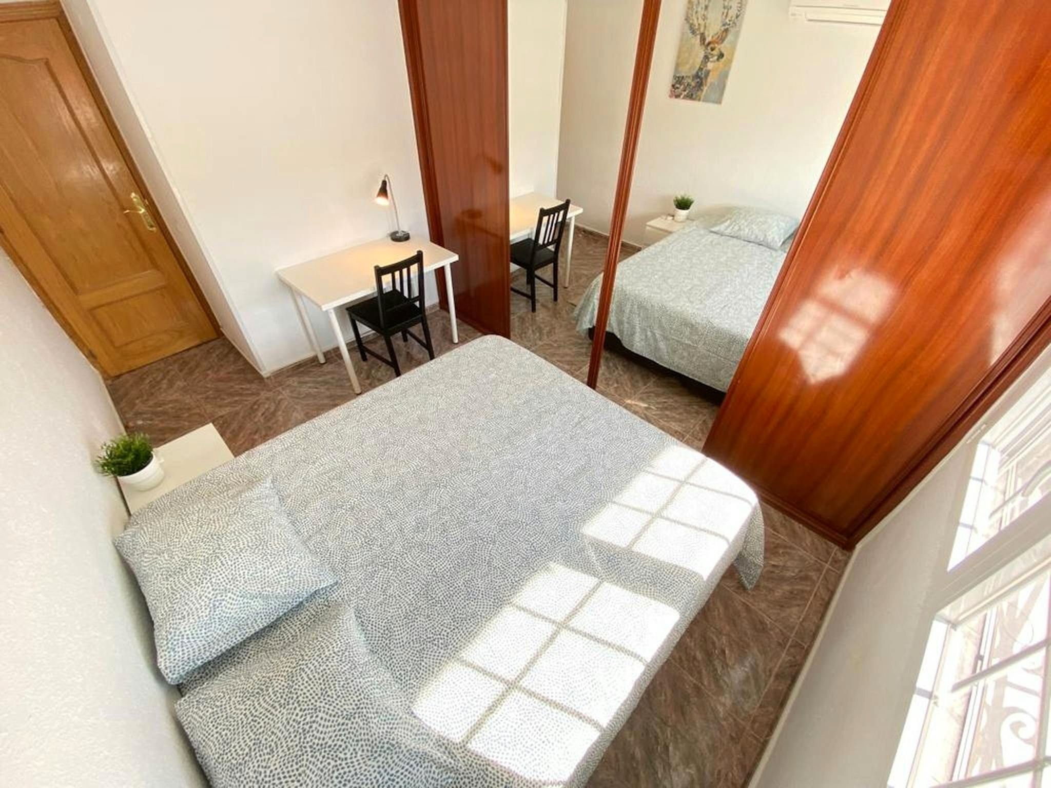 Bedroom of Flat to share in Getafe  with Heating, Furnished and Washing machine