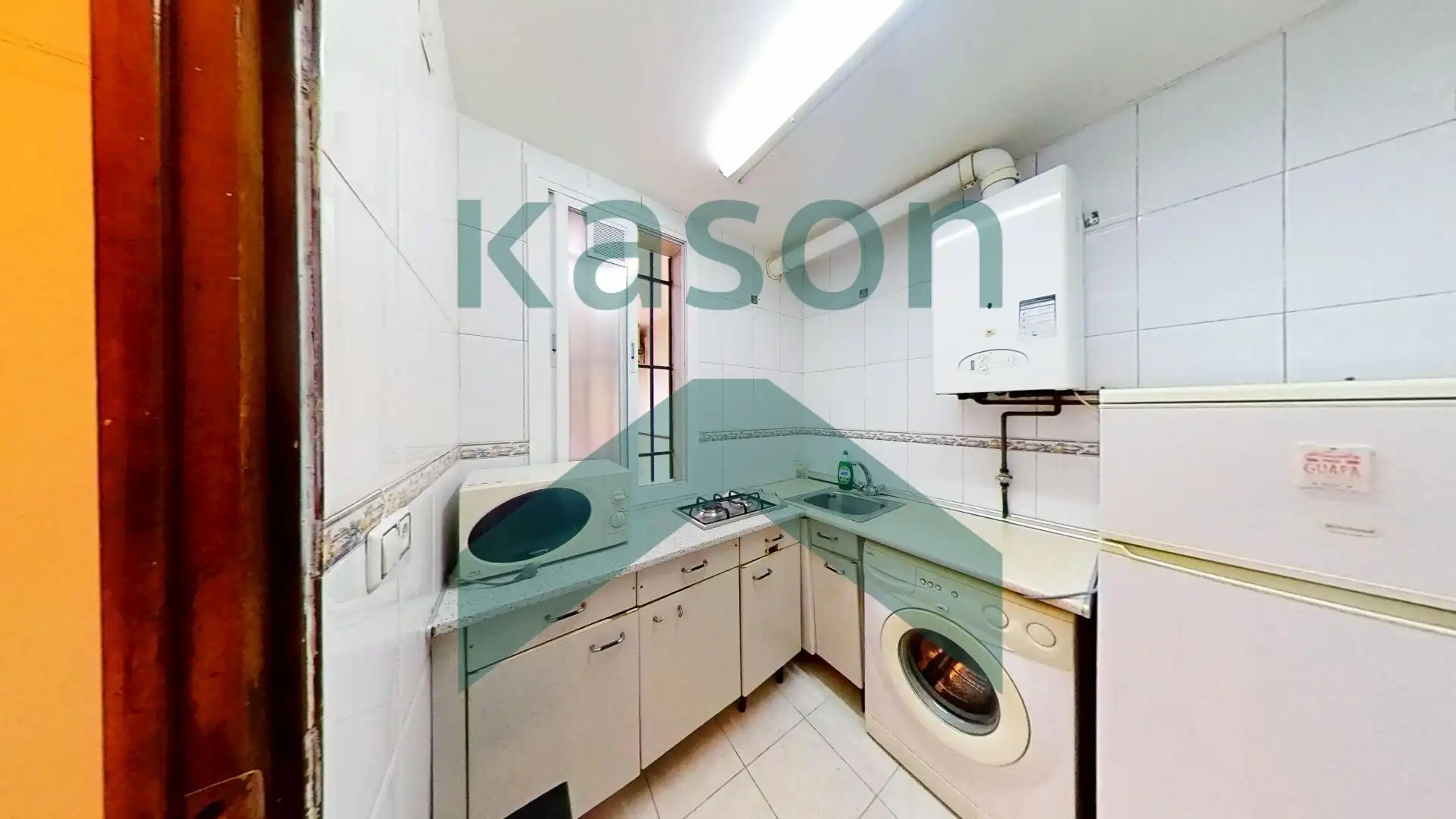 Kitchen of Flat for sale in Madrid  with Heating