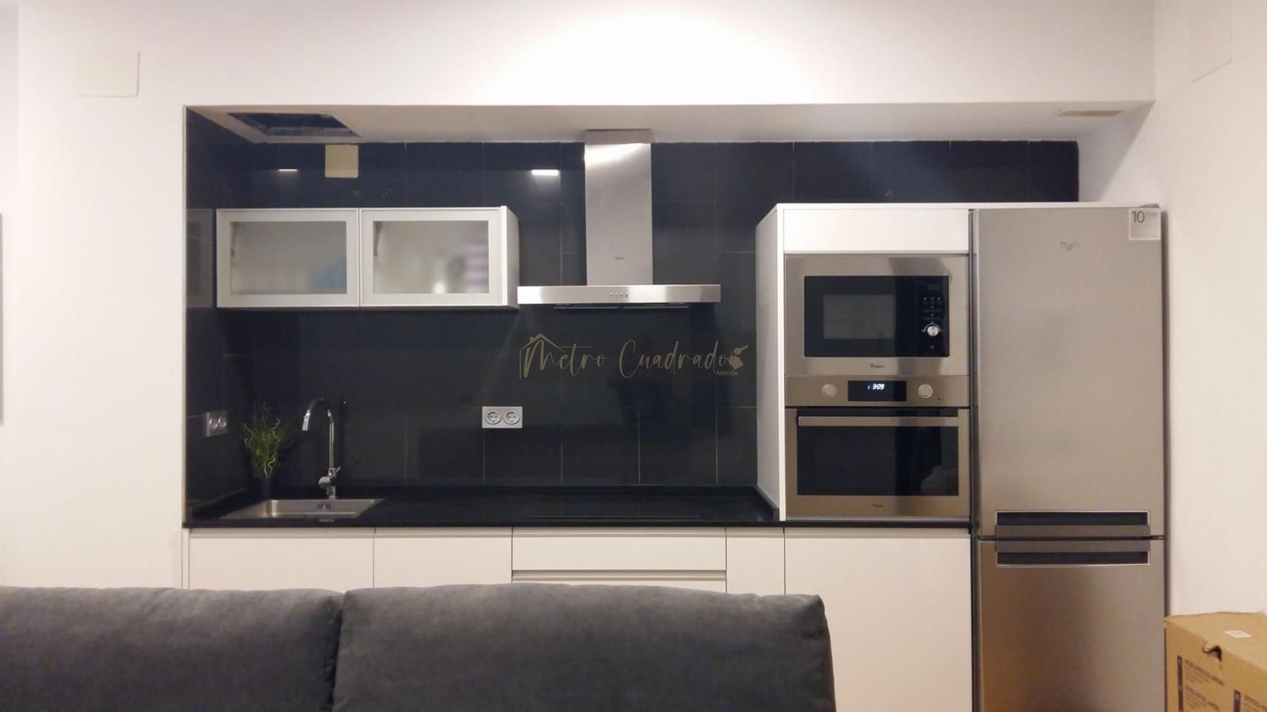 Cocina de Piso de alquiler en Mérida con Aire acondicionado, Calefacción y Balcón