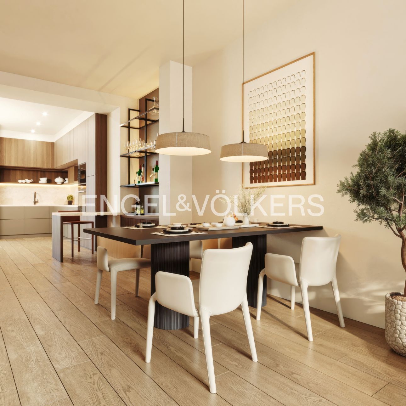 Esszimmer von Wohnung zum verkauf in  Barcelona Capital mit Klimaanlage, Heizung und Parkett