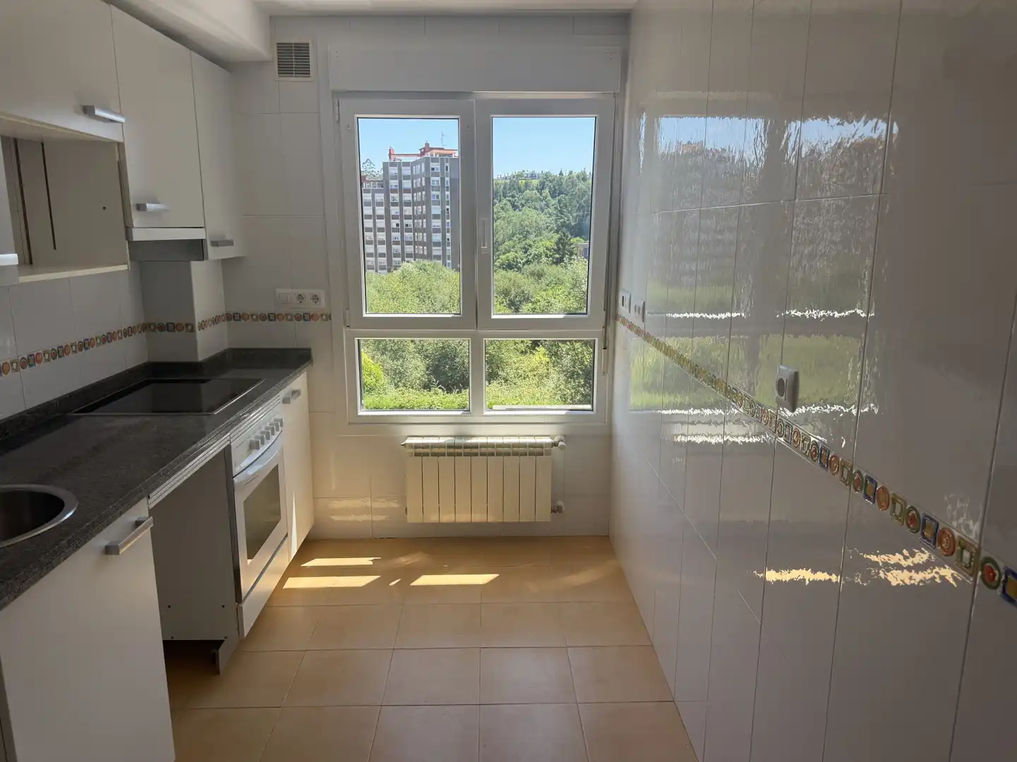 Cuina de Pis en venda en Avilés amb Calefacció, Jardí privat i Parquet