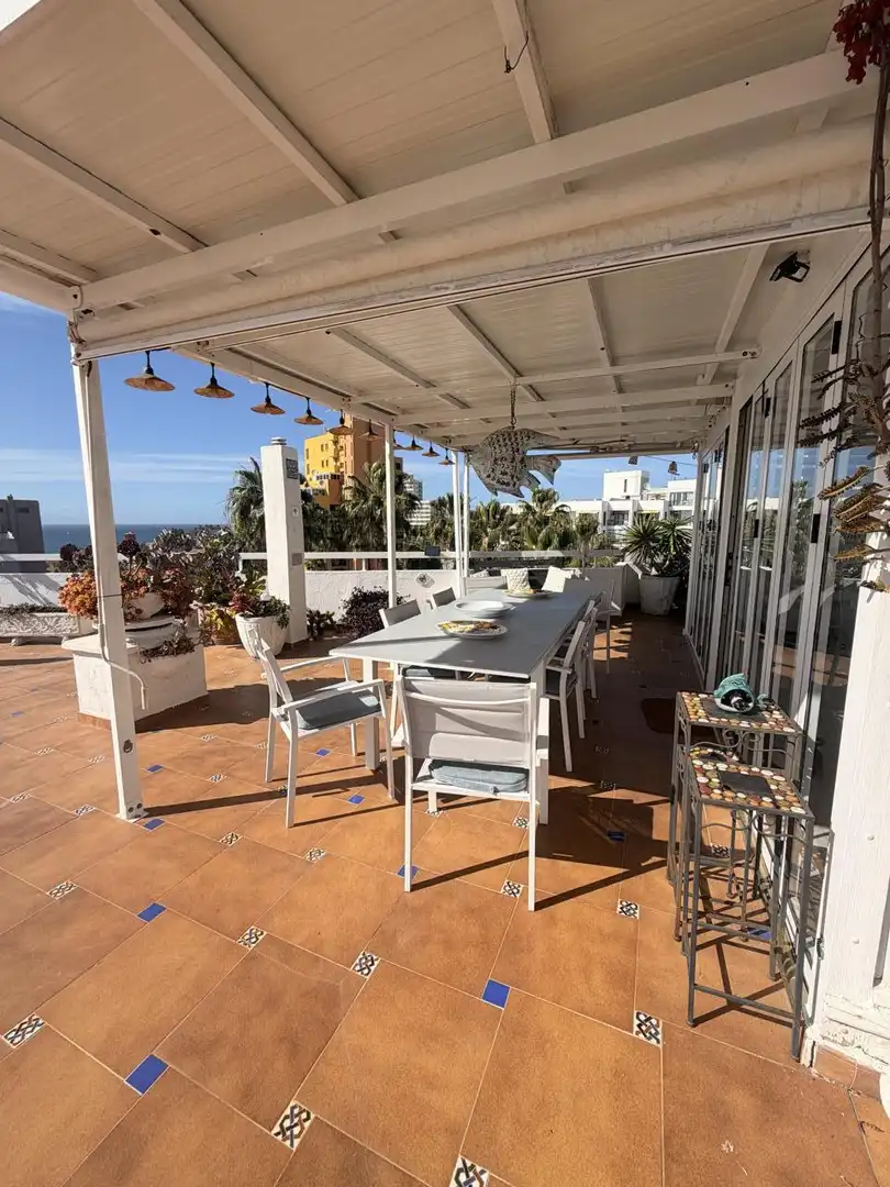 Terrace of Flat for sale in Adeje  with Air Conditioner, Terrace and Furnished