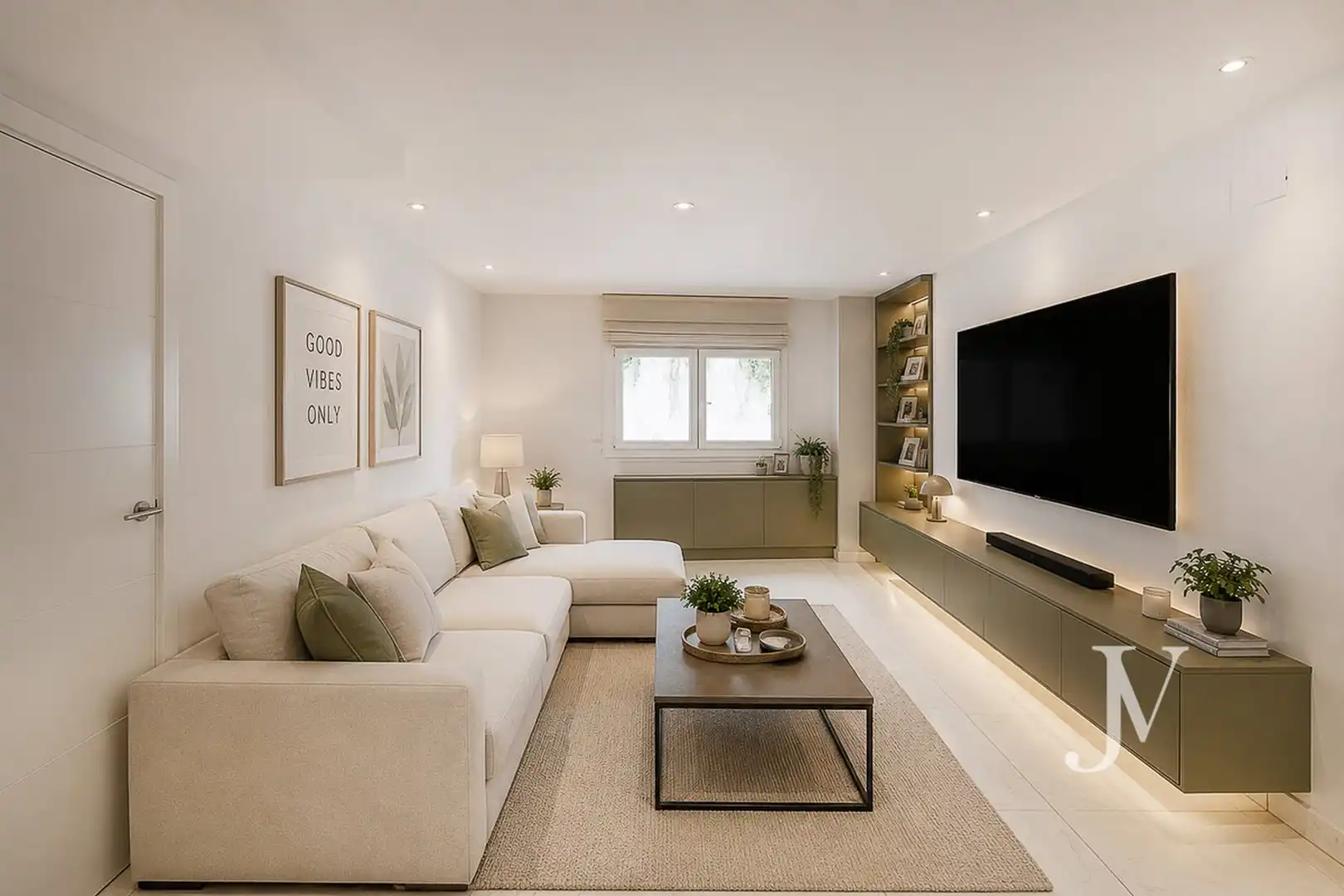 Sala de estar de Casa o chalet en venta en La Moraleja con Aire acondicionado, Calefacción y Jardín privado