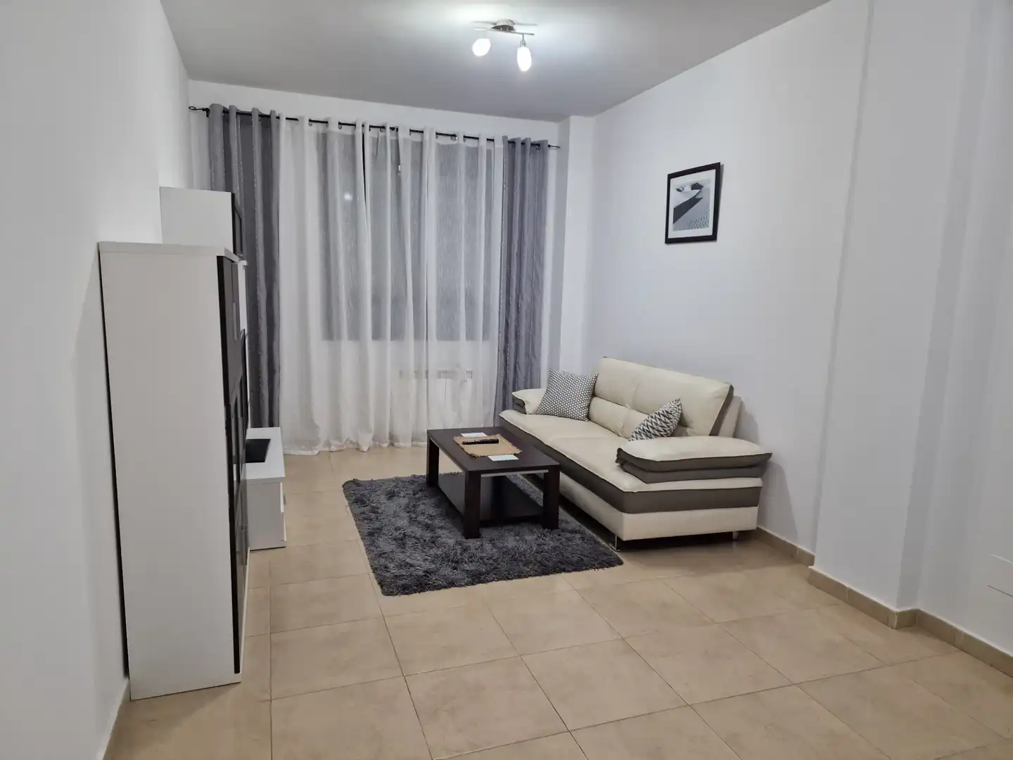 Sala de estar de Piso en venta en Mondéjar con Aire acondicionado, Calefacción y Parquet