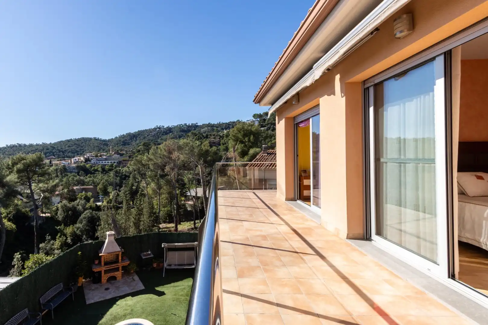 Terrassa de Casa adosada en venda en Castellar del Vallès amb Aire condicionat, Calefacció i Terrassa