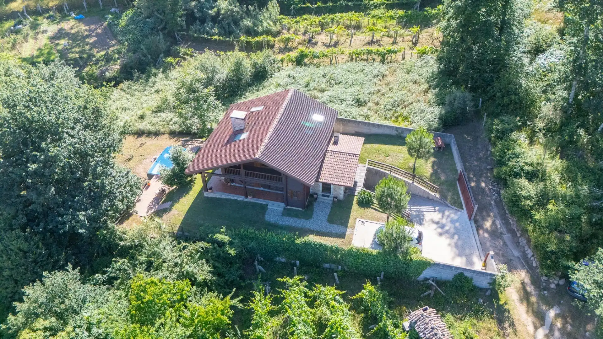Jardín de Casa o chalet en venta en Salceda de Caselas con Calefacción, Jardín privado y Terraza