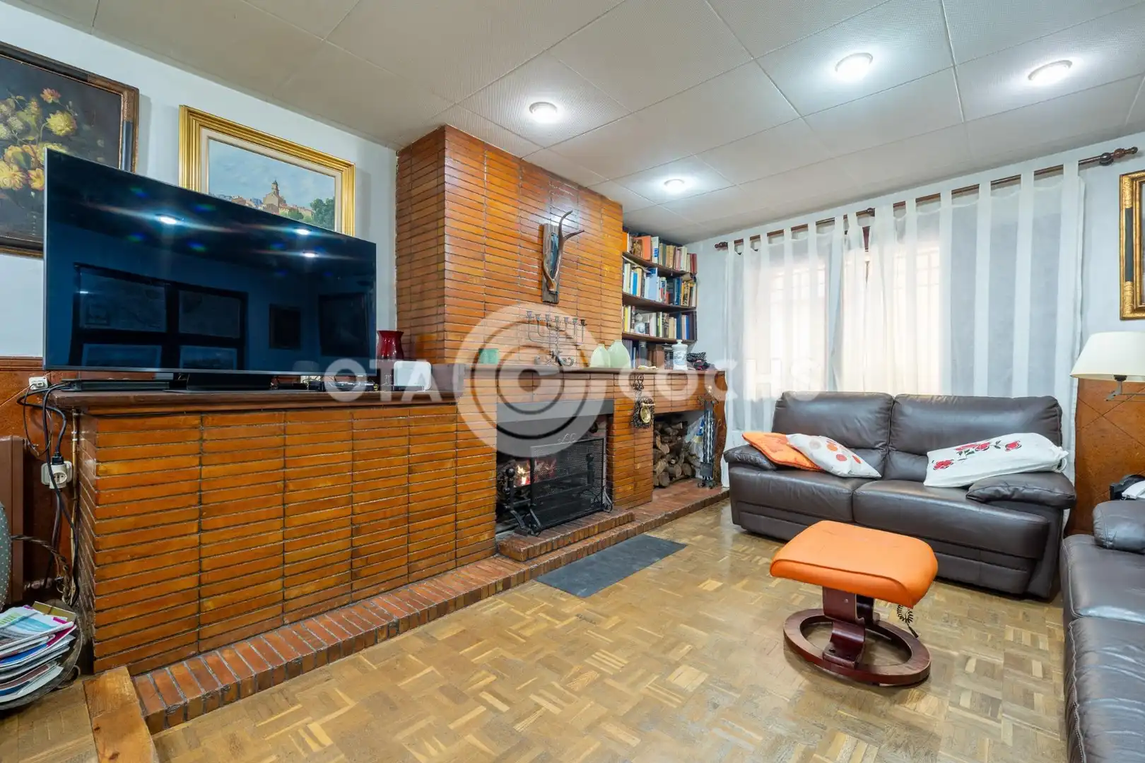 Sala de estar de Finca rústica en venta en Botarell con Aire acondicionado, Calefacción y Terraza