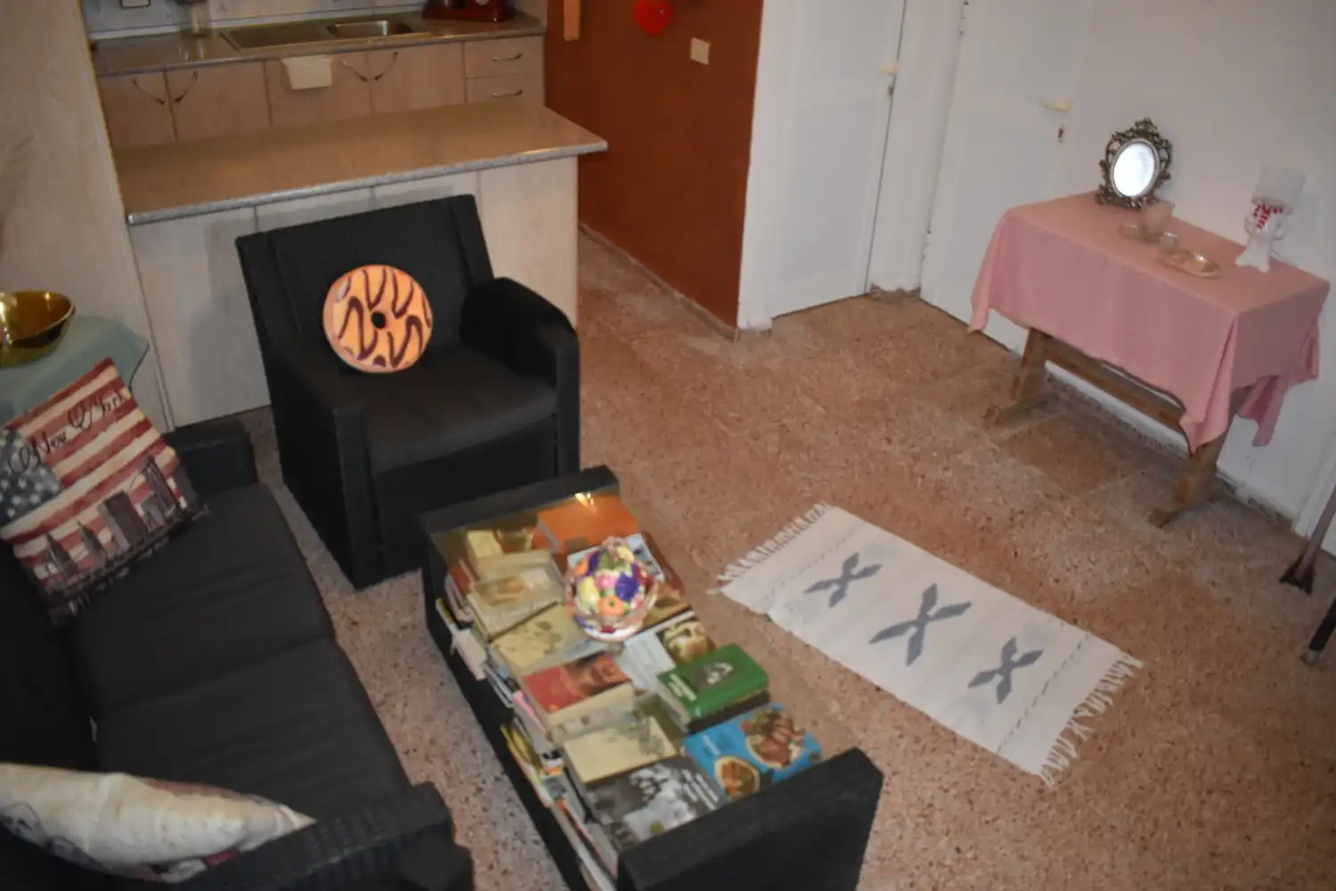 Sala d'estar de Finca rústica en venda en Icod de los Vinos amb Terrassa i Moblat