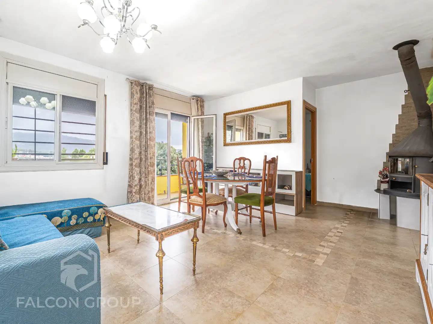 Sala de estar de Casa o chalet en venta en Canyelles con Jardín privado, Terraza y Piscina