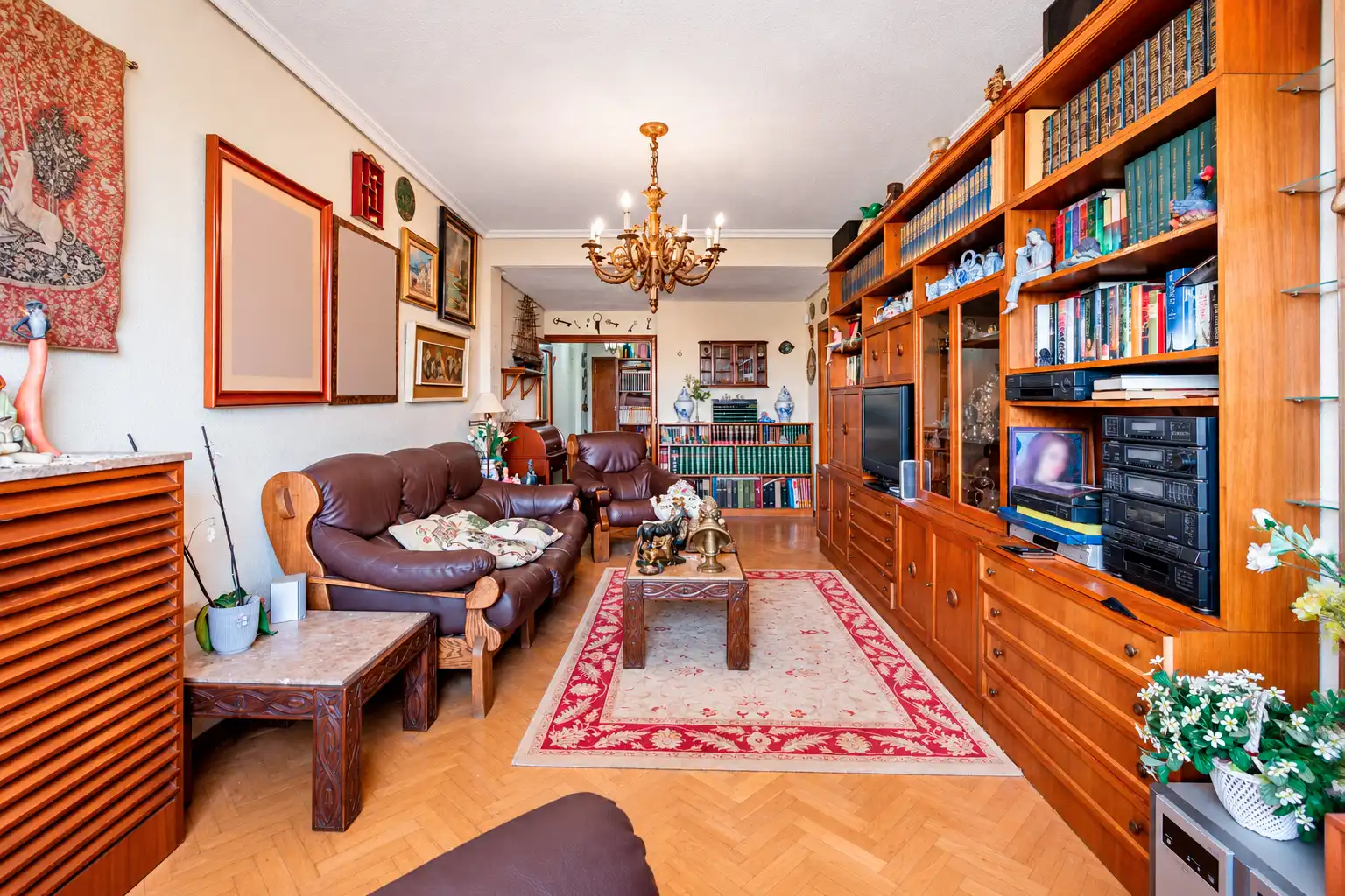 Sala de estar de Piso en venta en Carabanchel