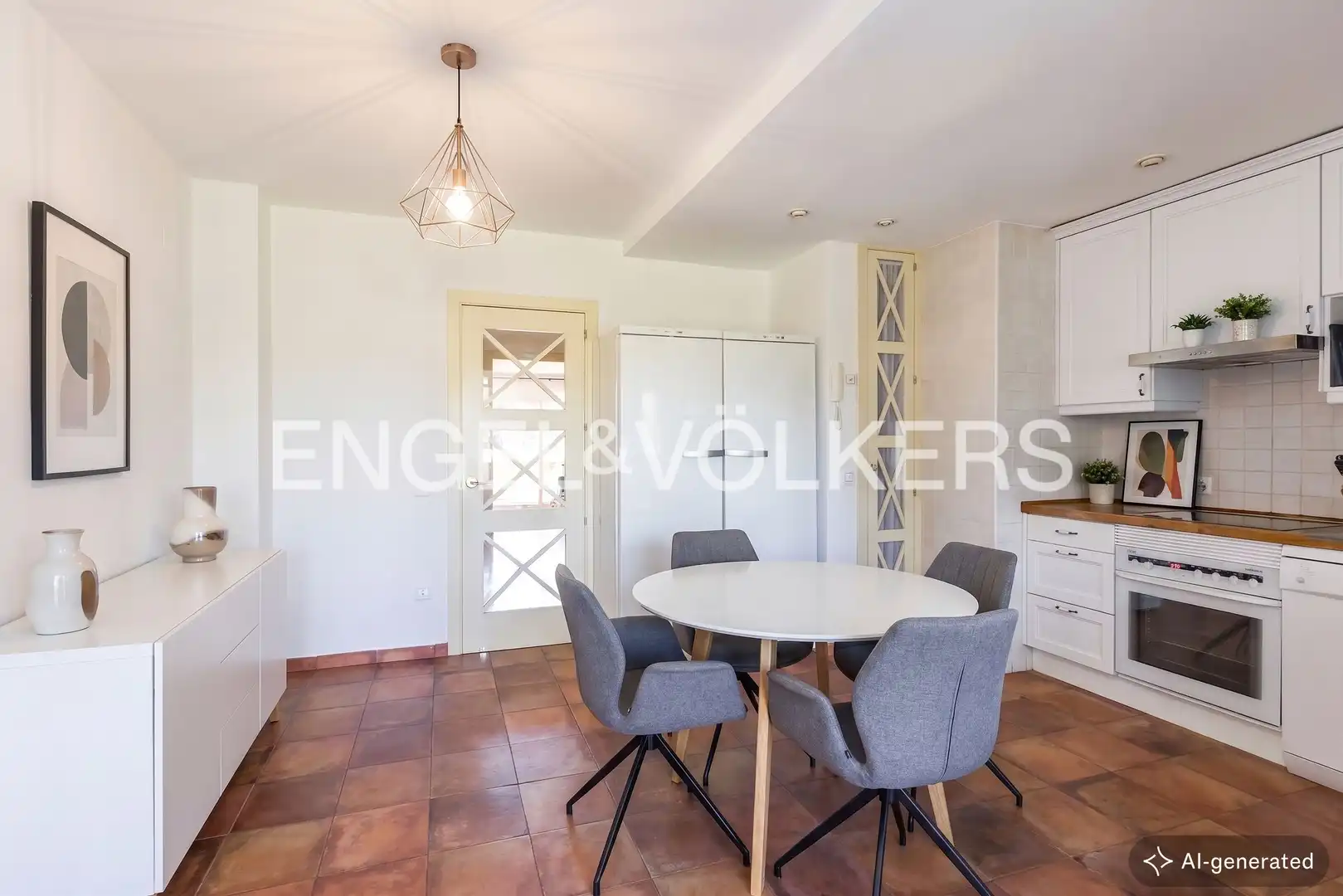 Comedor de Piso en venta en Villanueva de la Cañada con Calefacción, Terraza y Trastero