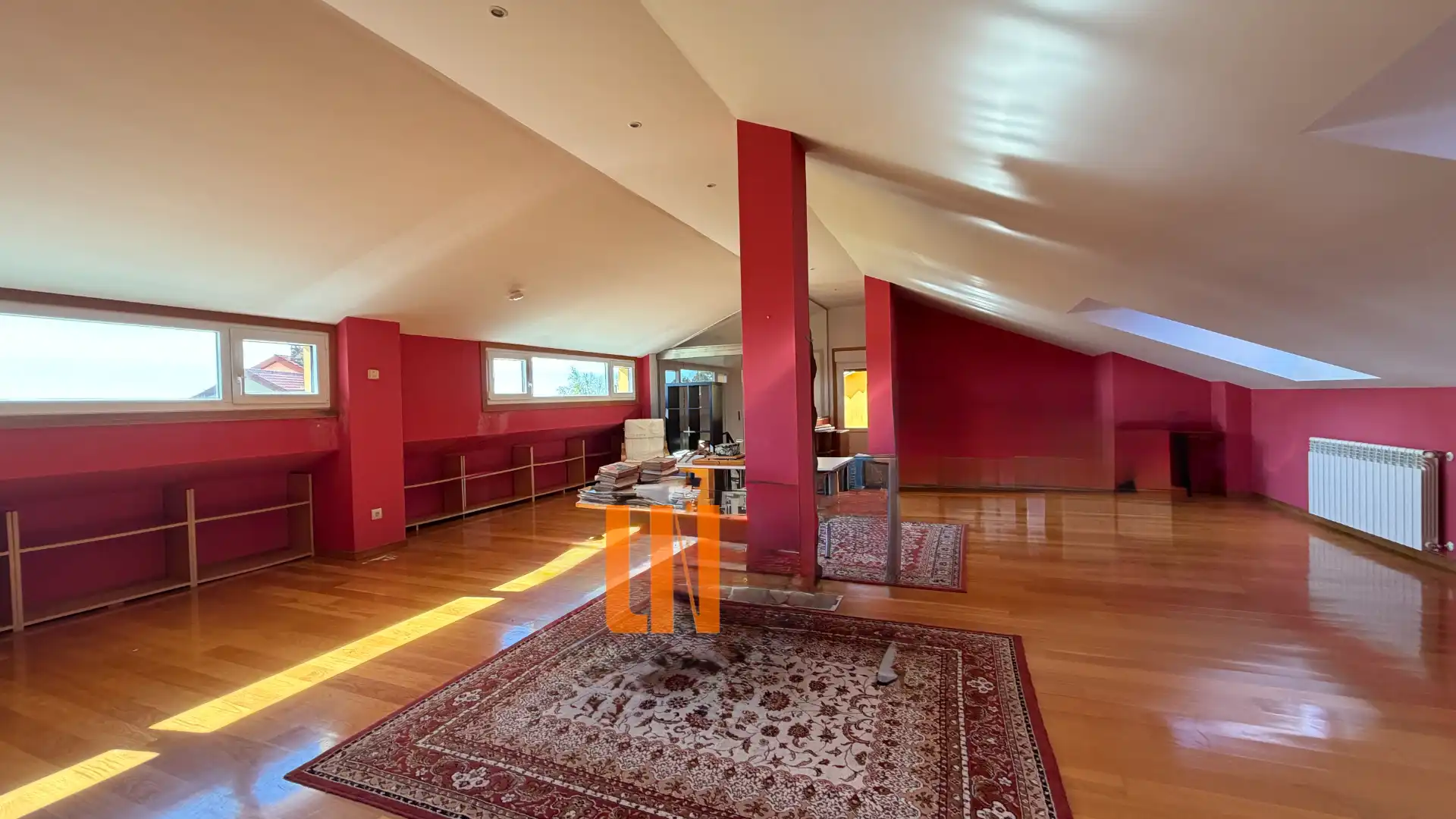 Living room of Houses for sale in Miño  with Heating, Private garden and Parquet flooring