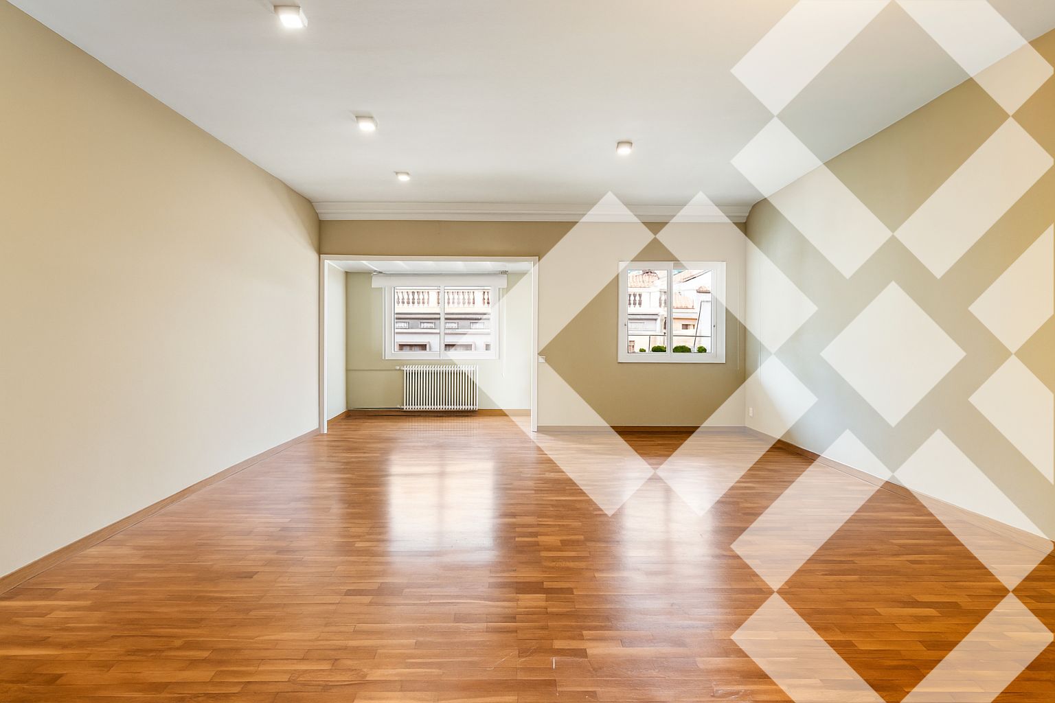 Sala de estar de Piso en venta en  Barcelona Capital con Aire acondicionado, Calefacción y Balcón