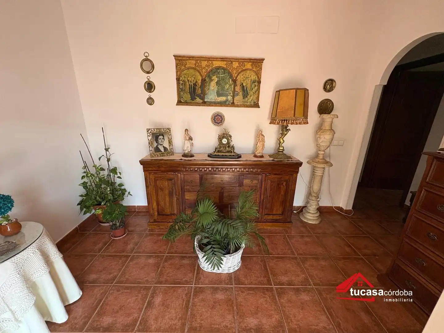 Sala de estar de Finca rústica en venta en Córdoba con Aire acondicionado, Terraza y Trastero