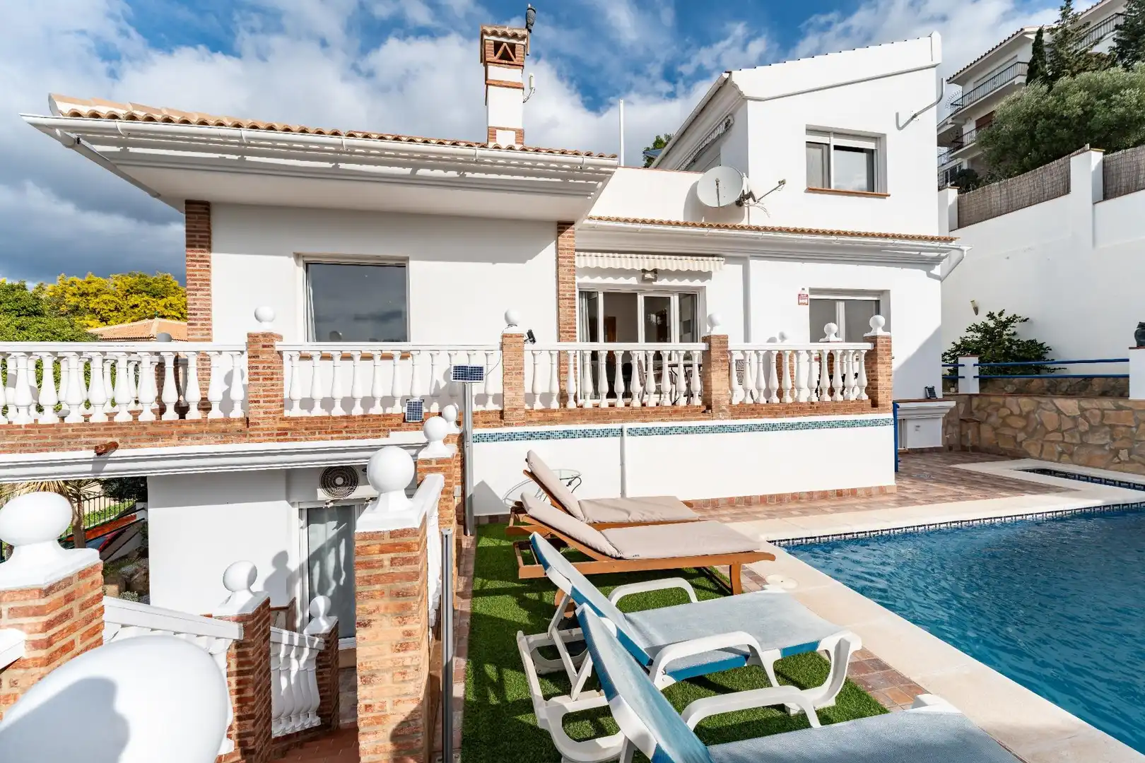 Terraza de Casa o chalet en venta en Vélez-Málaga con Piscina comunitaria