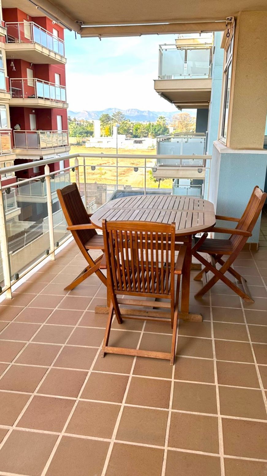 Terrace of Flat to rent in Canet d'En Berenguer  with Private garden, Terrace and Community pool