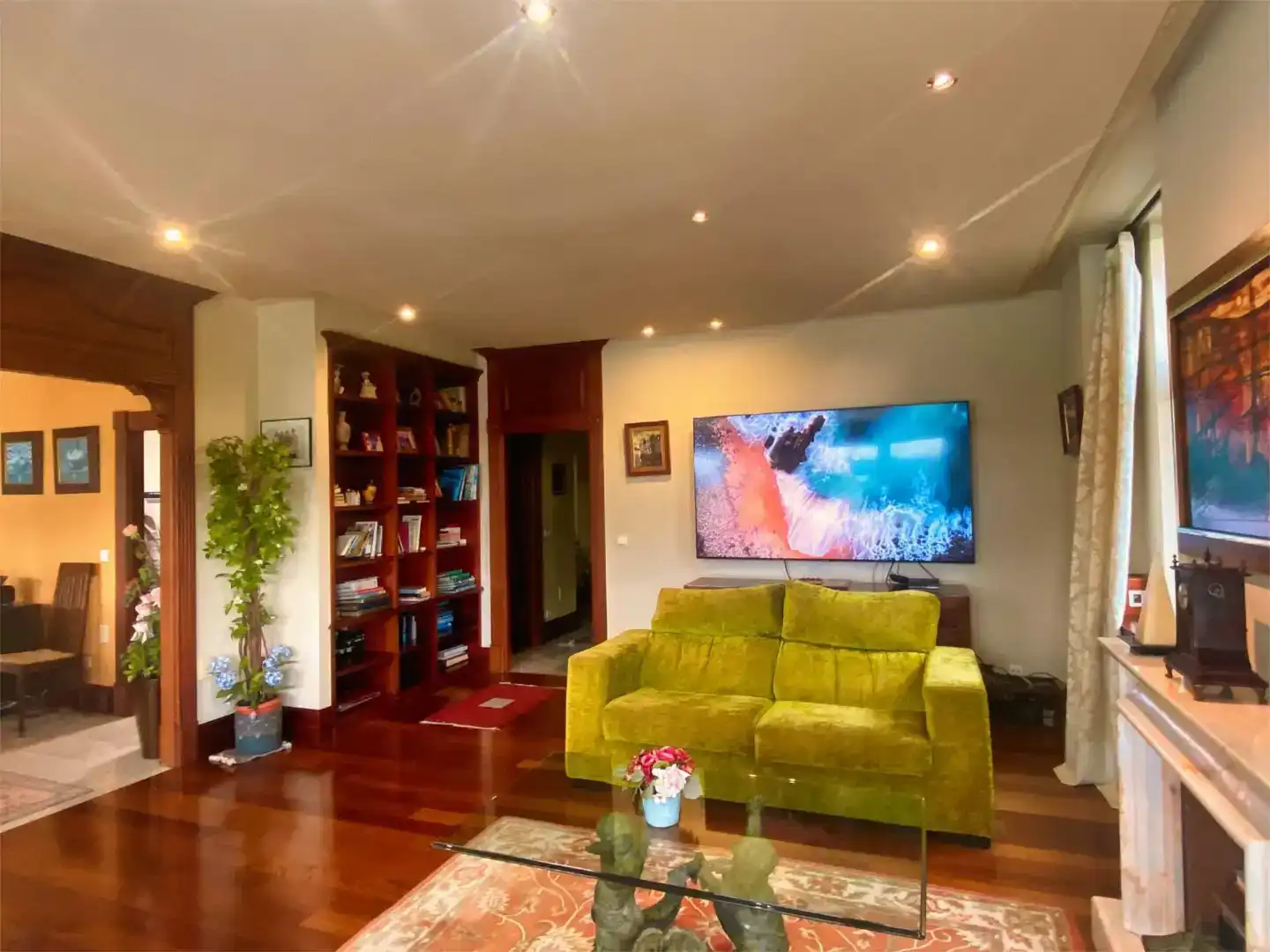 Sala d'estar de Casa o xalet en venda en Piélagos
